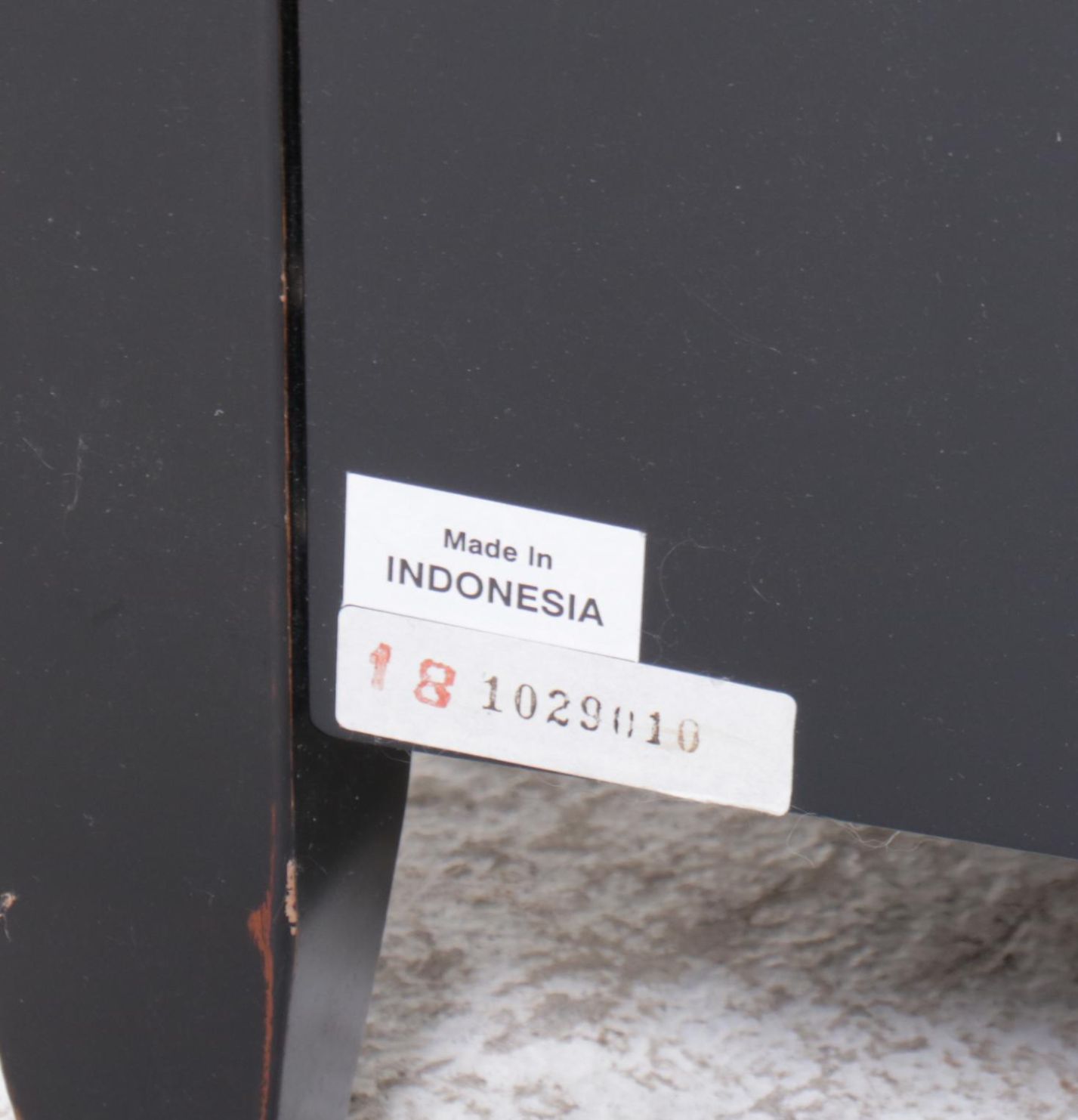 Pair of Arhaus Furniture Modern Ebonized Wood Bookcases