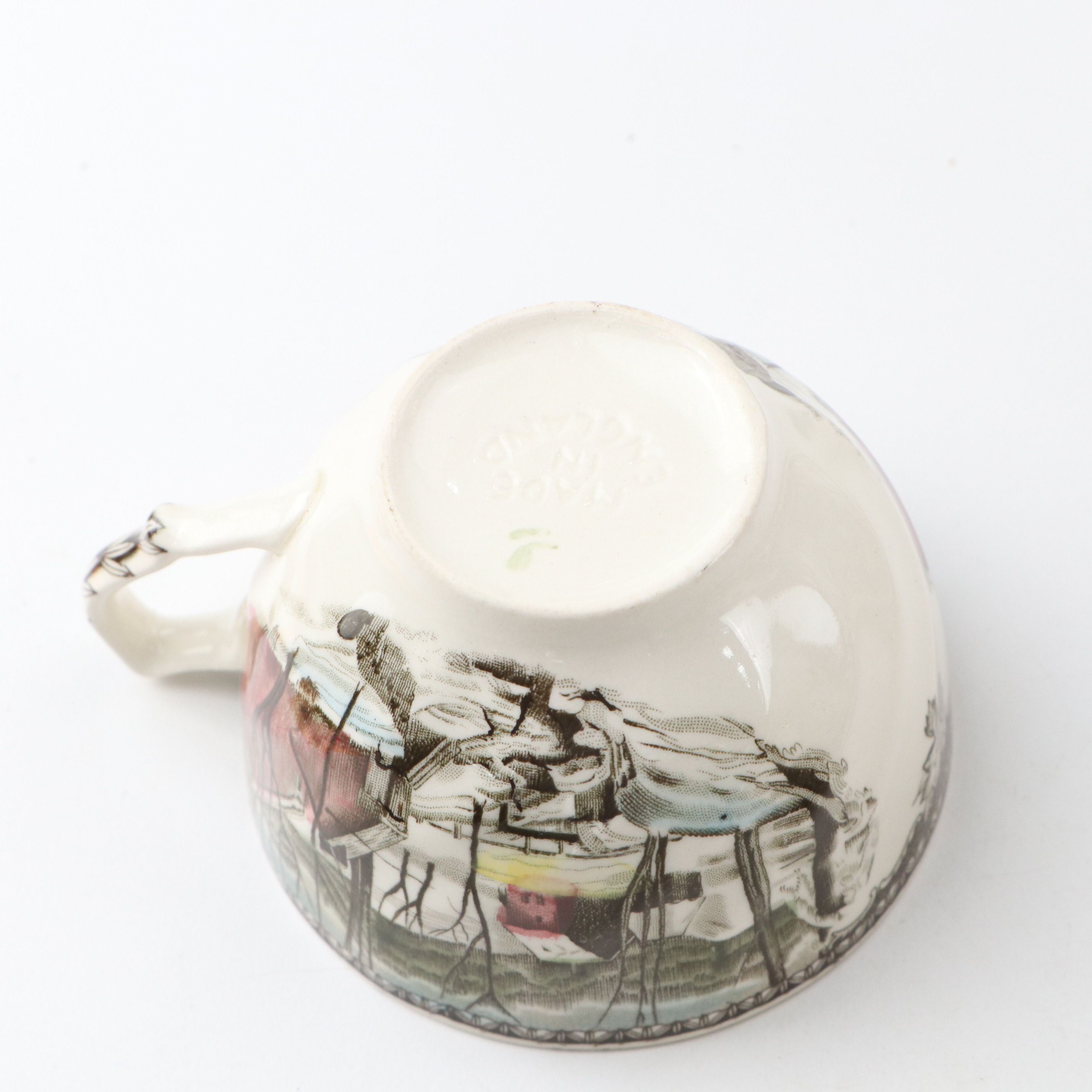 Johnson Bros. "The Friendly Village" with Other Johnson Bros. Transferware