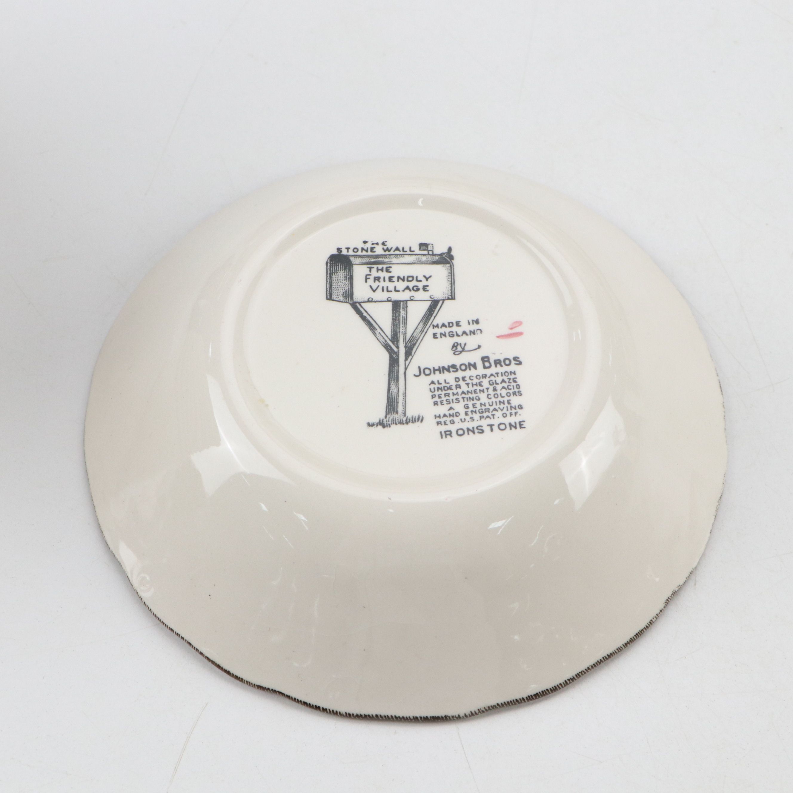 Johnson Bros. "The Friendly Village" with Other Johnson Bros. Transferware