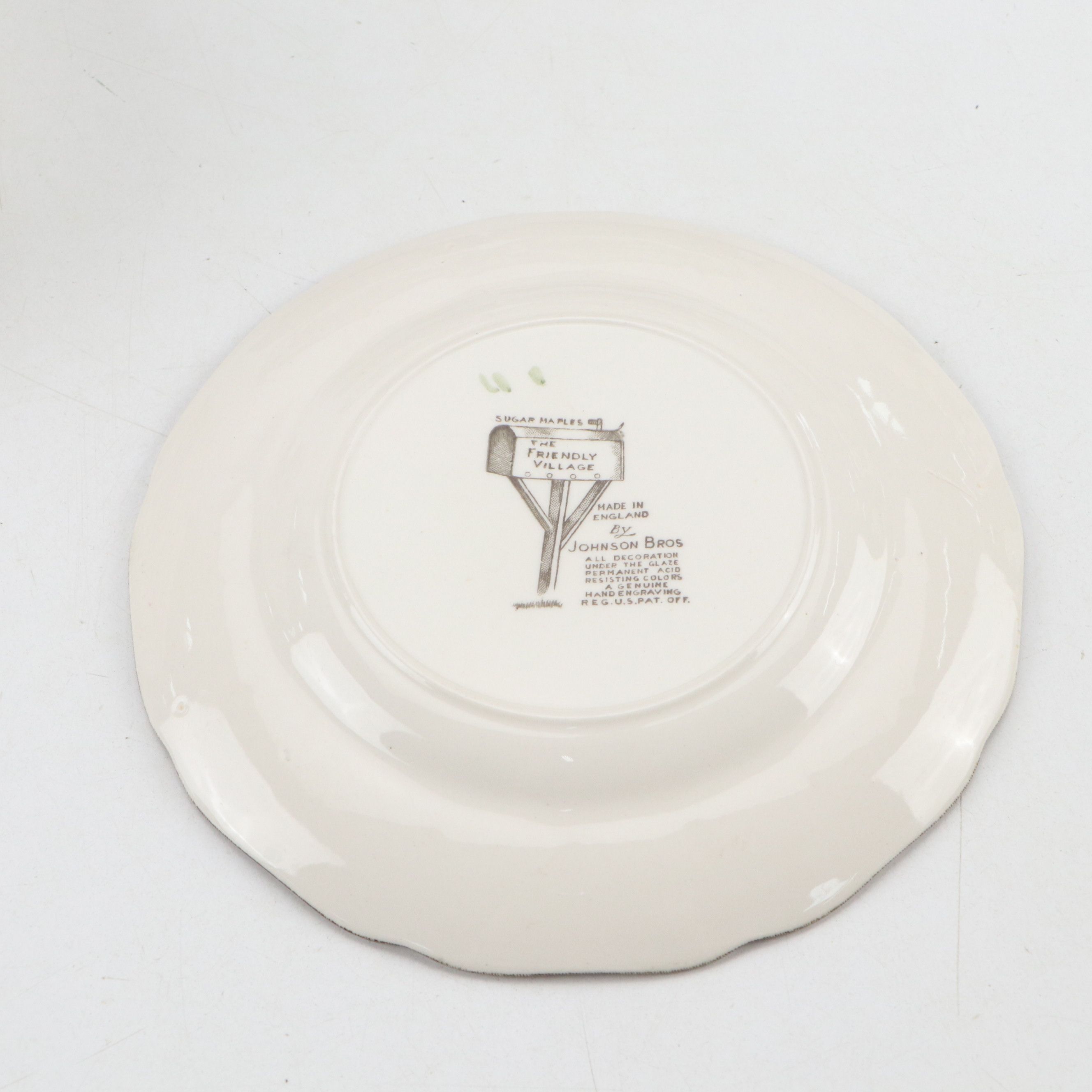 Johnson Bros. "The Friendly Village" with Other Johnson Bros. Transferware