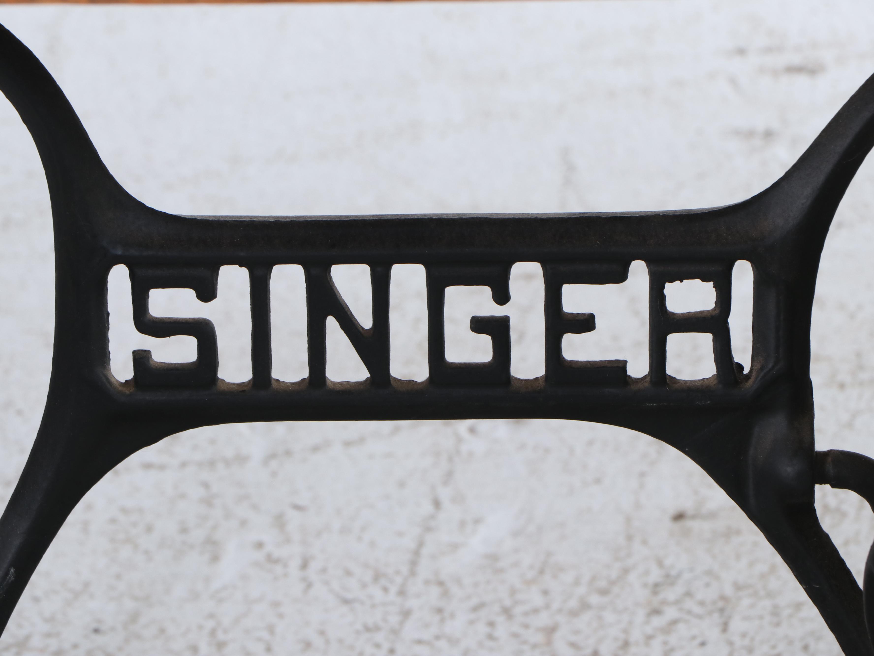 Oak Singer Treadle Sewing Machine