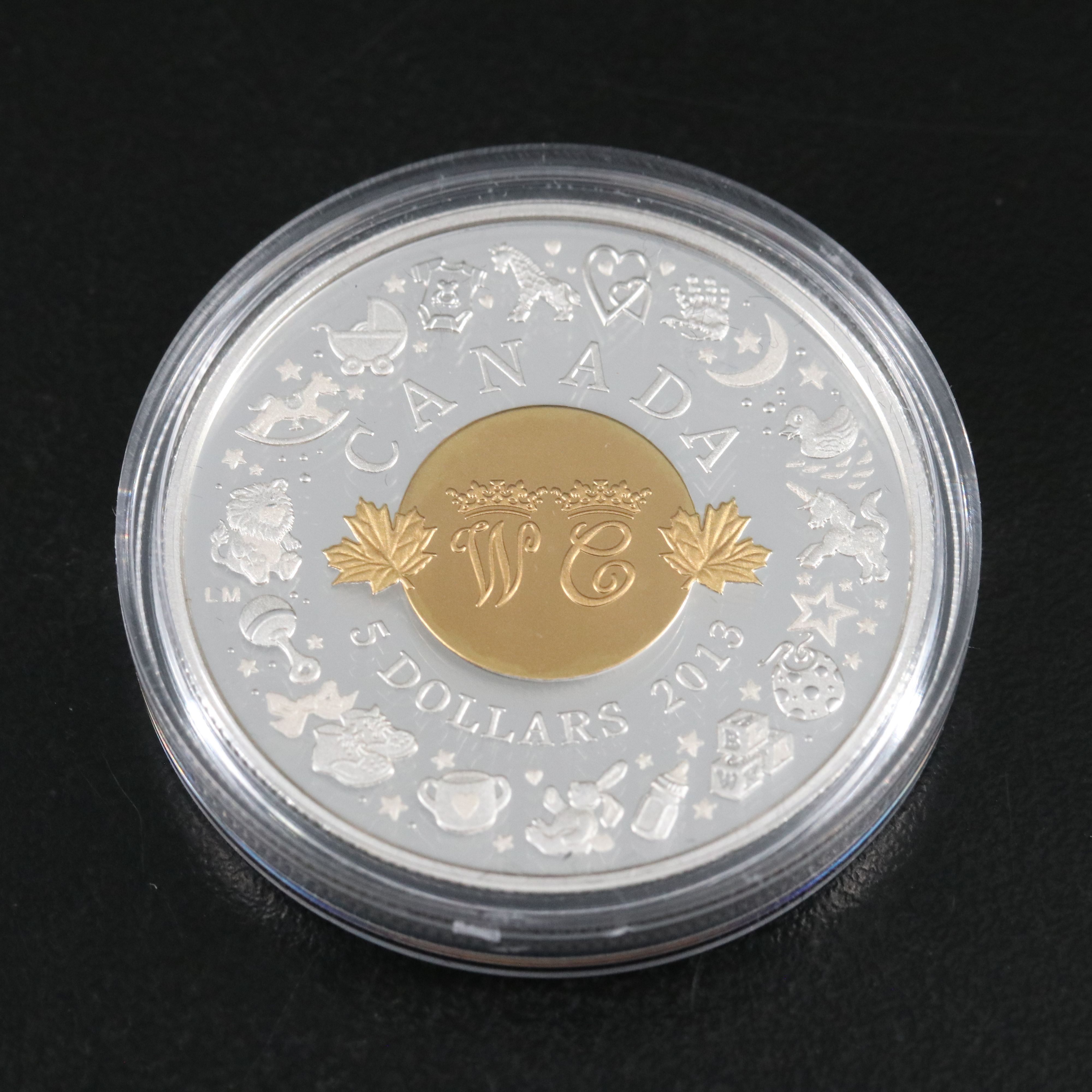 Three Fine Silver Canadian Coins