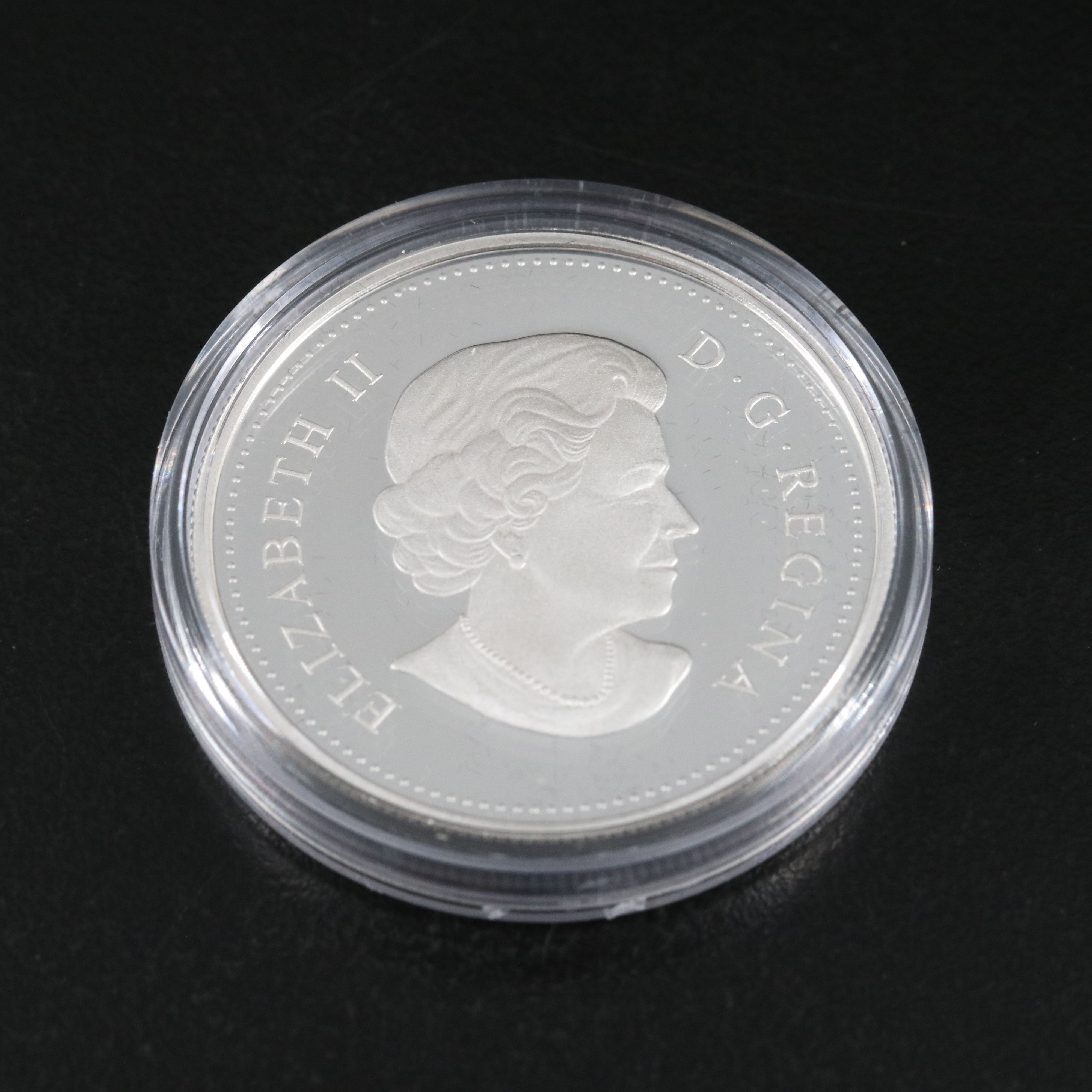 Three Fine Silver Canadian Coins