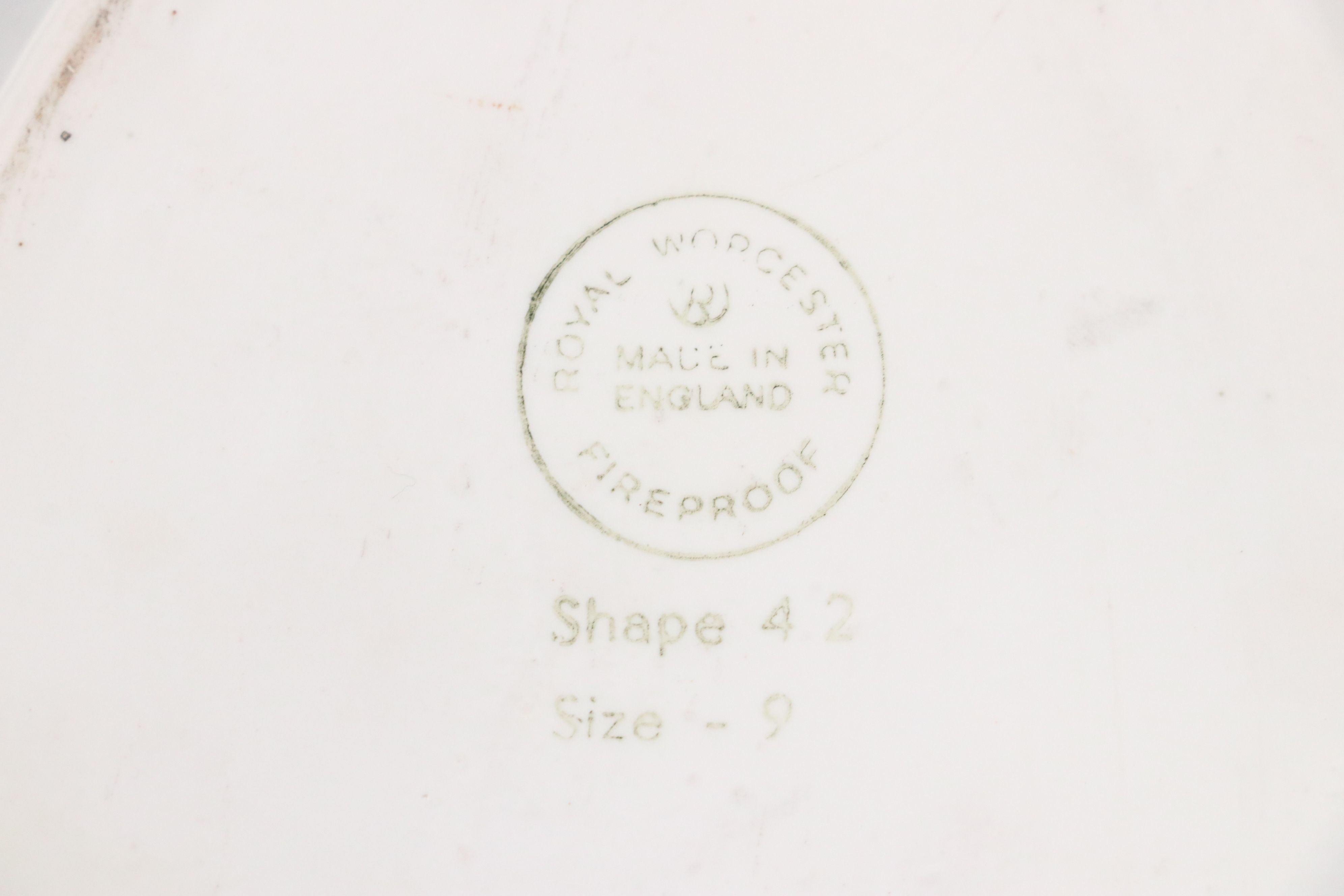 Royal Worcester "Evesham Gold" Ceramic Dinnerware