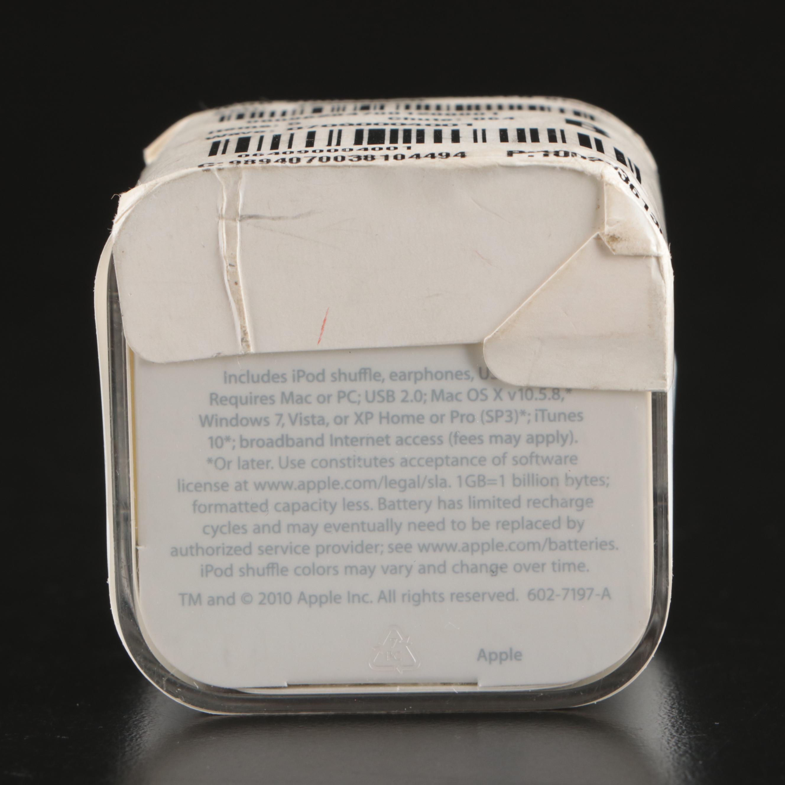 Apple 4th Generation Green iPod Shuffle