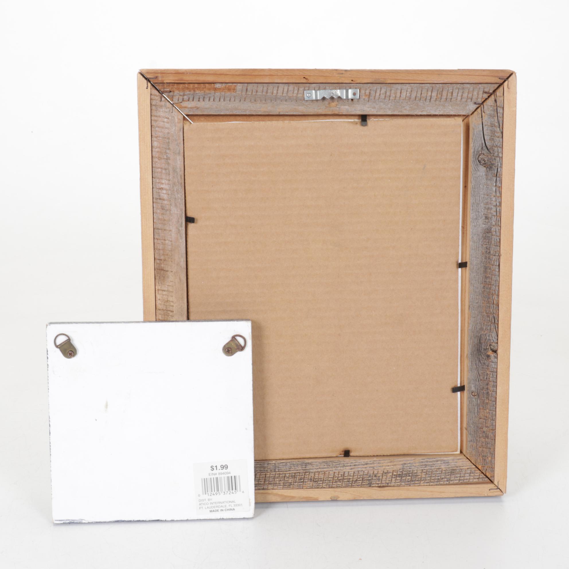 Painted Palm Tree and Other Beach Cottage Wall Decor