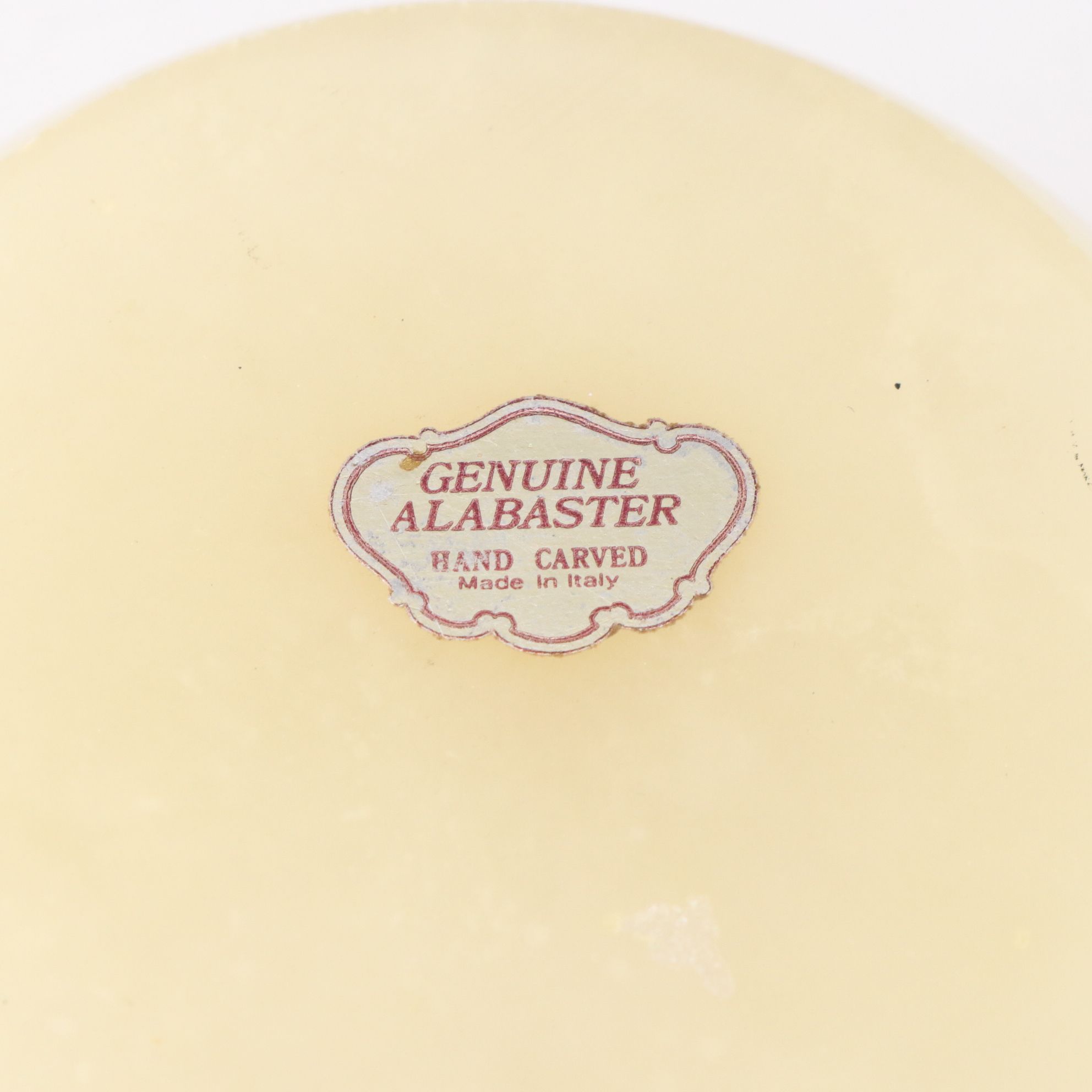Italian Alabaster Powder Box, with Cigarette Box and Hand-Decorated Vanity Boxes
