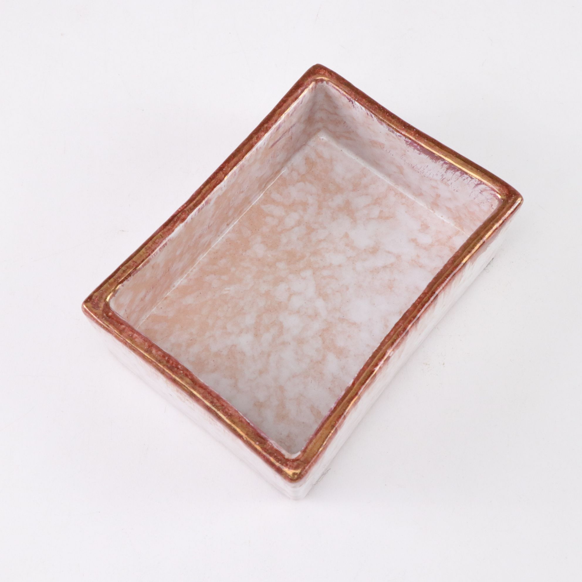 Italian Alabaster Powder Box, with Cigarette Box and Hand-Decorated Vanity Boxes