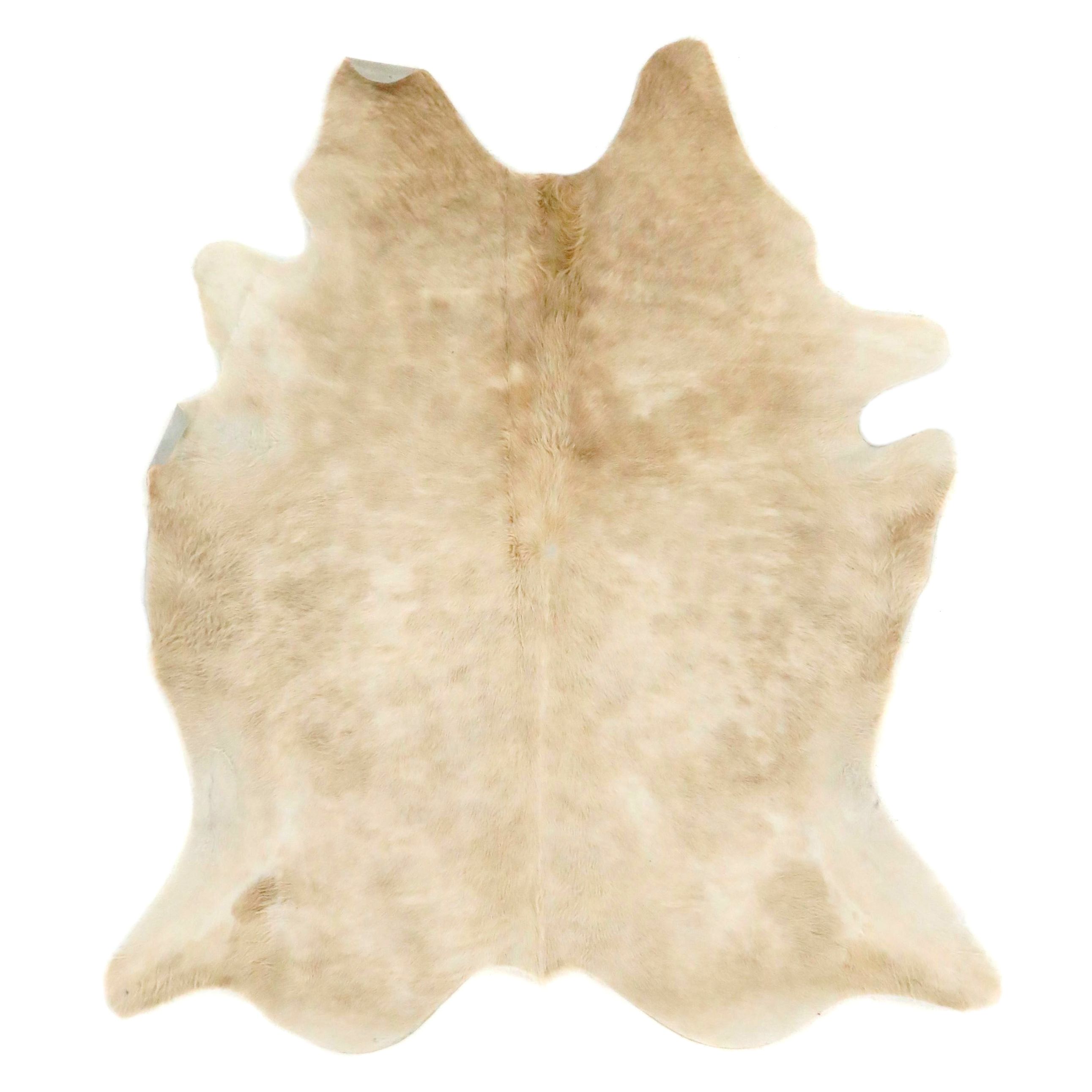 6'4 x 7'2 Tanned Brazilian Cowhide Area Rug