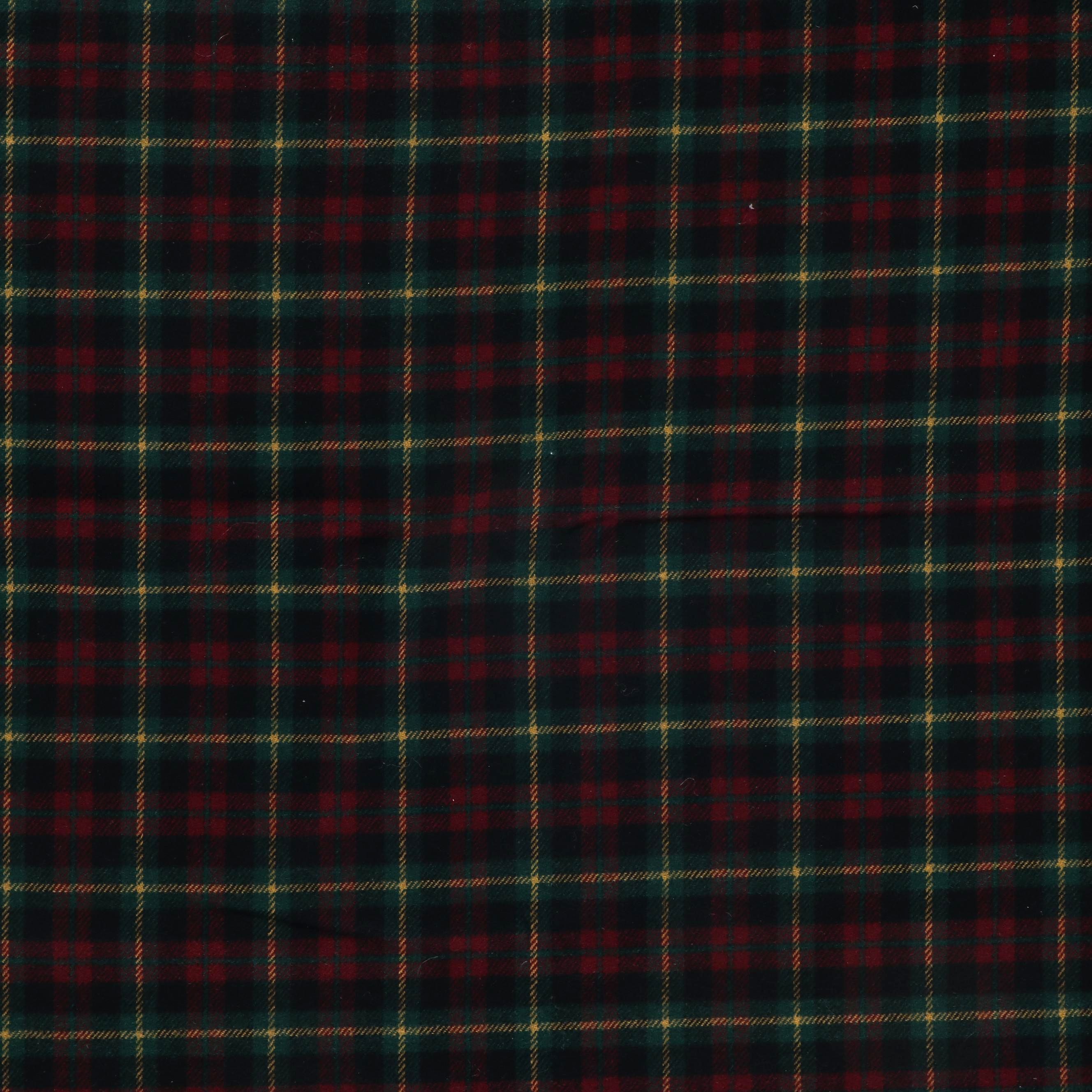 Ralph Lauren Plaid Wool Throw Blanket