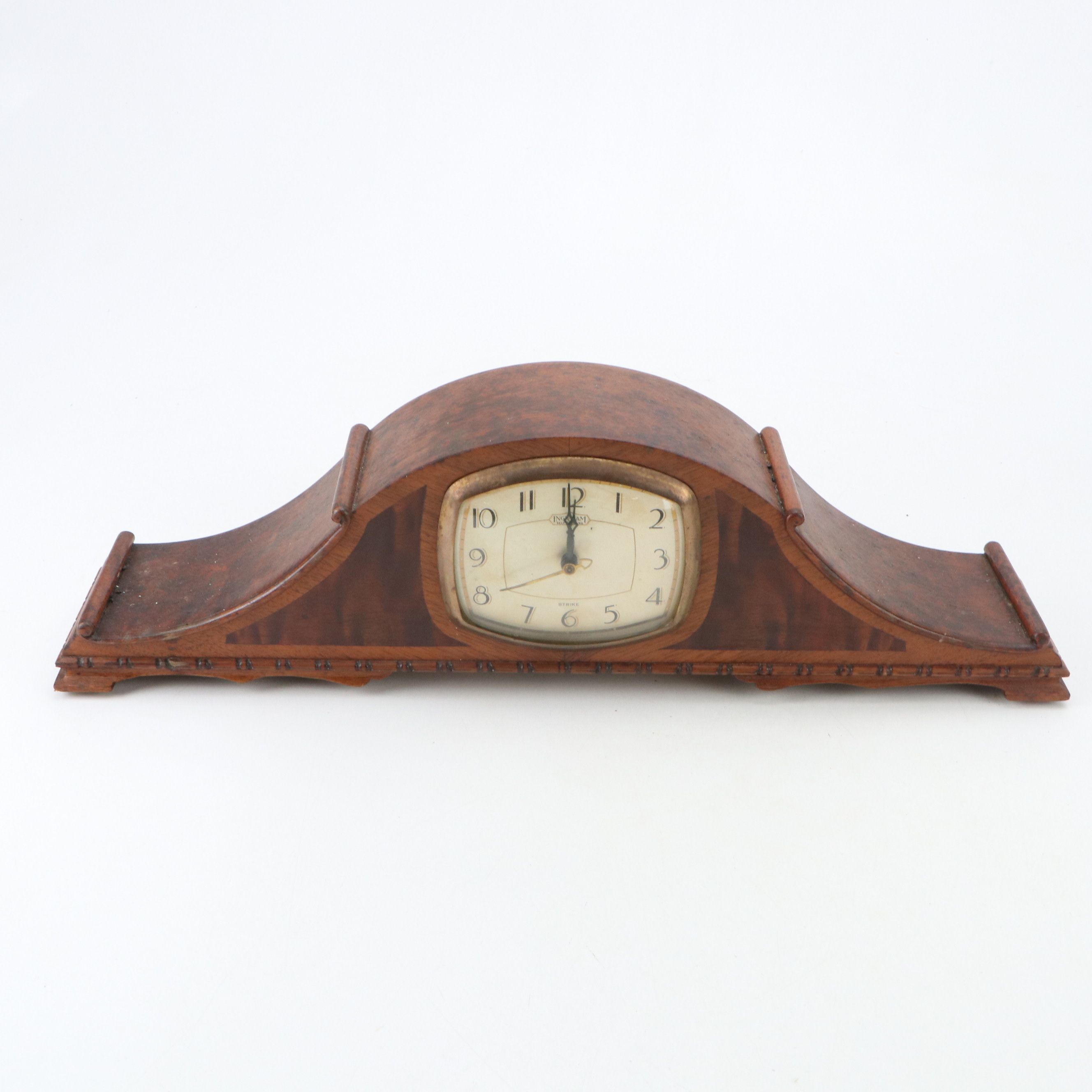 Ingraham and Philco Electric Wooden Mantel Clocks
