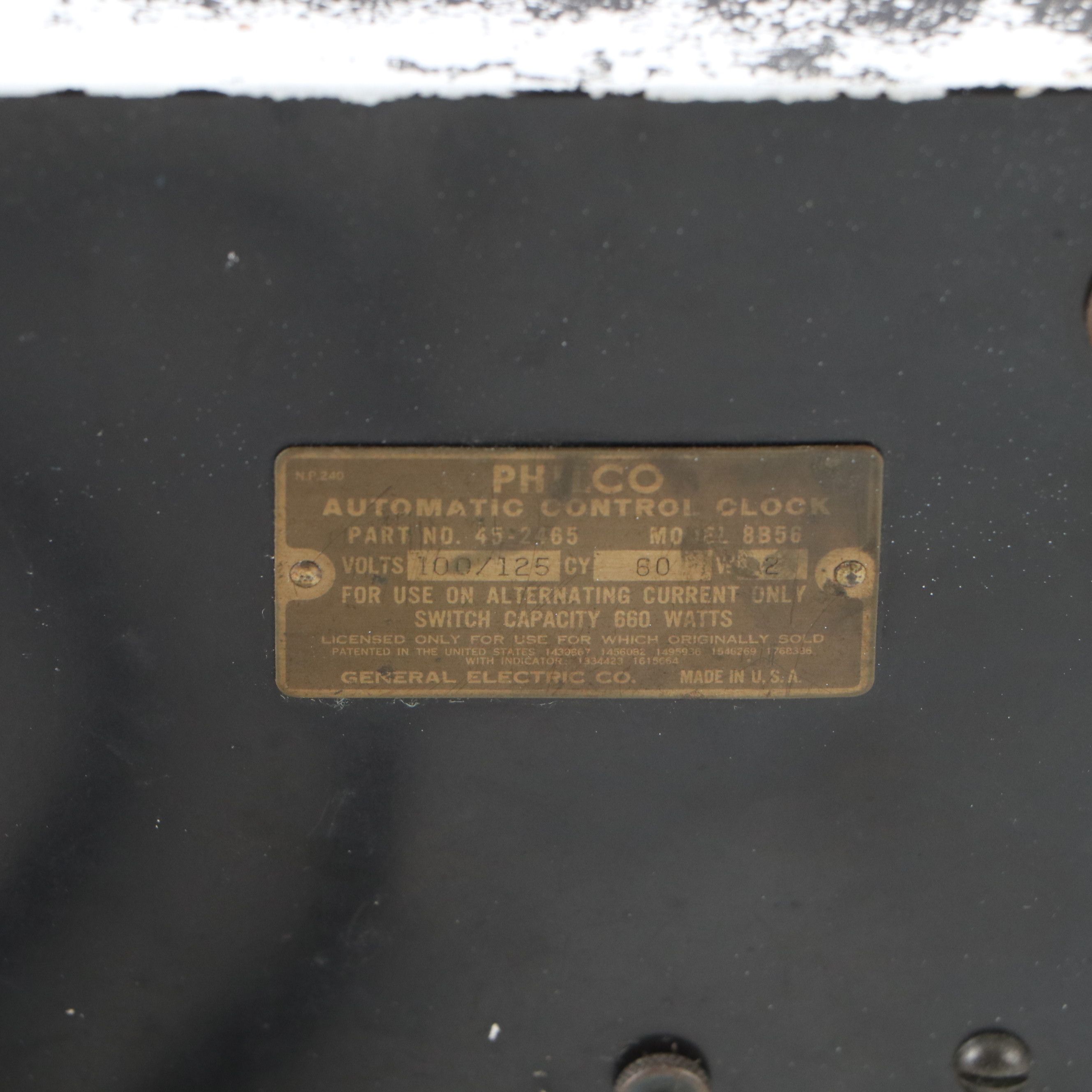 Ingraham and Philco Electric Wooden Mantel Clocks