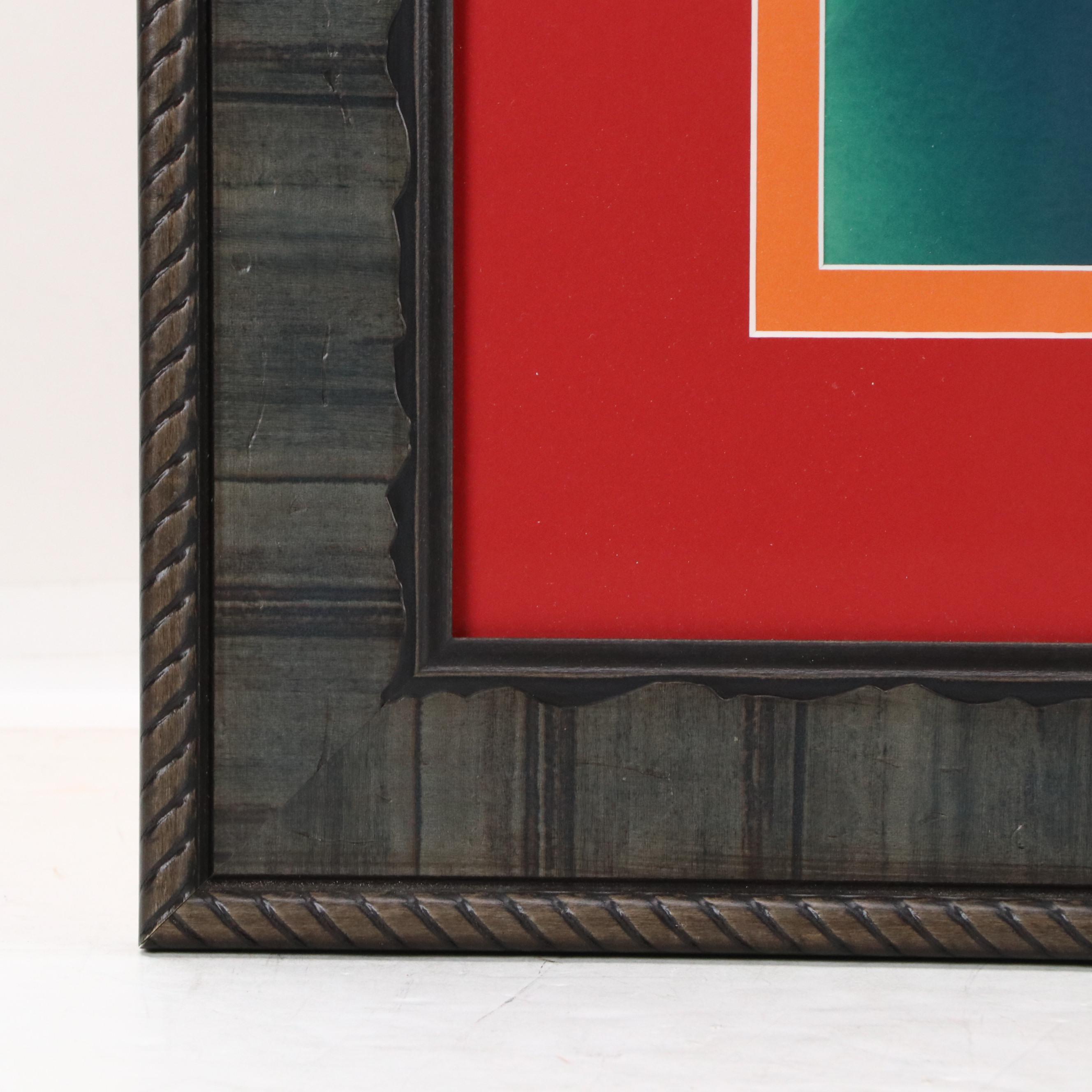 Giclée Switzerland Travel Poster After Daniele Buzzi "Lugano"