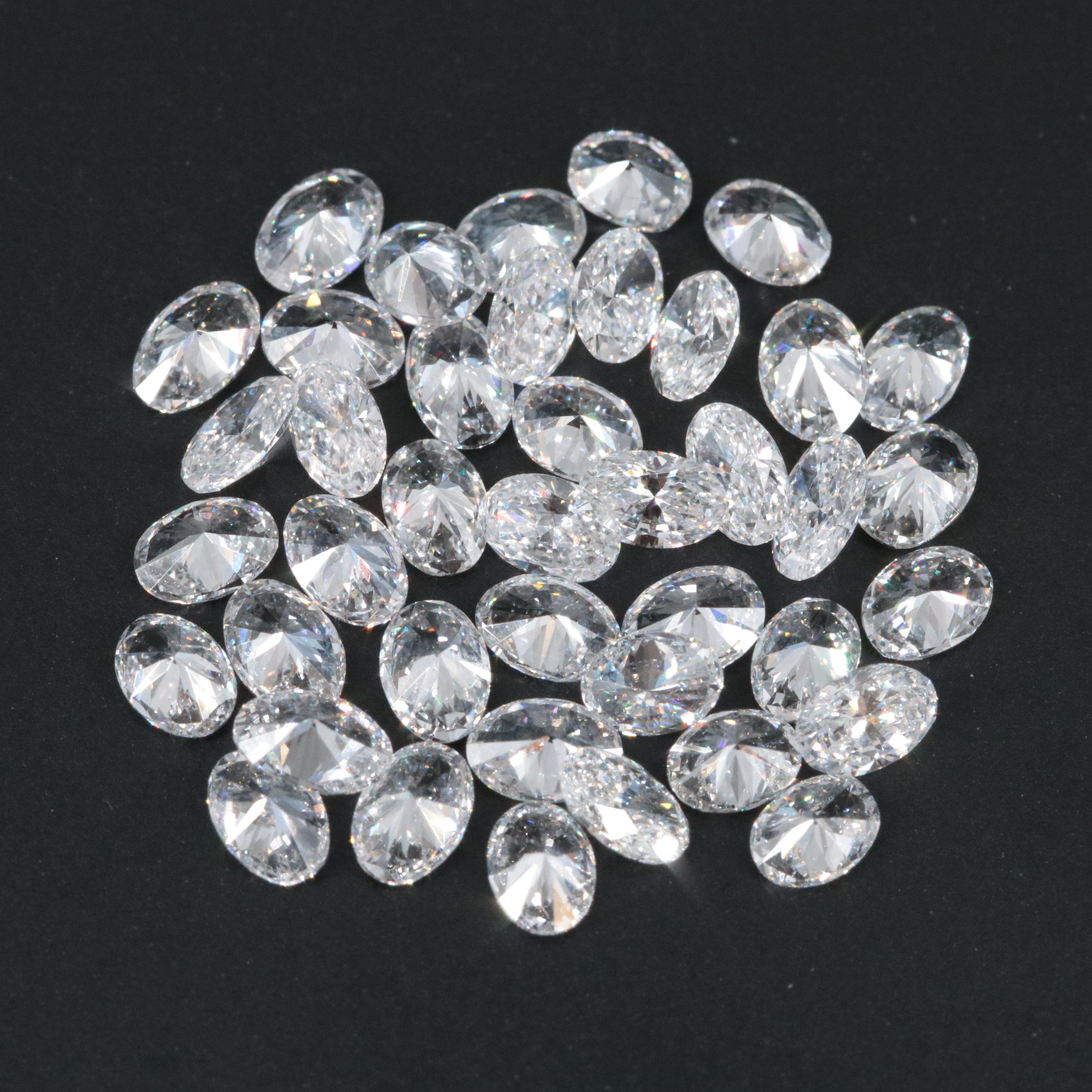 Loose 4.08 CTW Lab Grown Diamonds