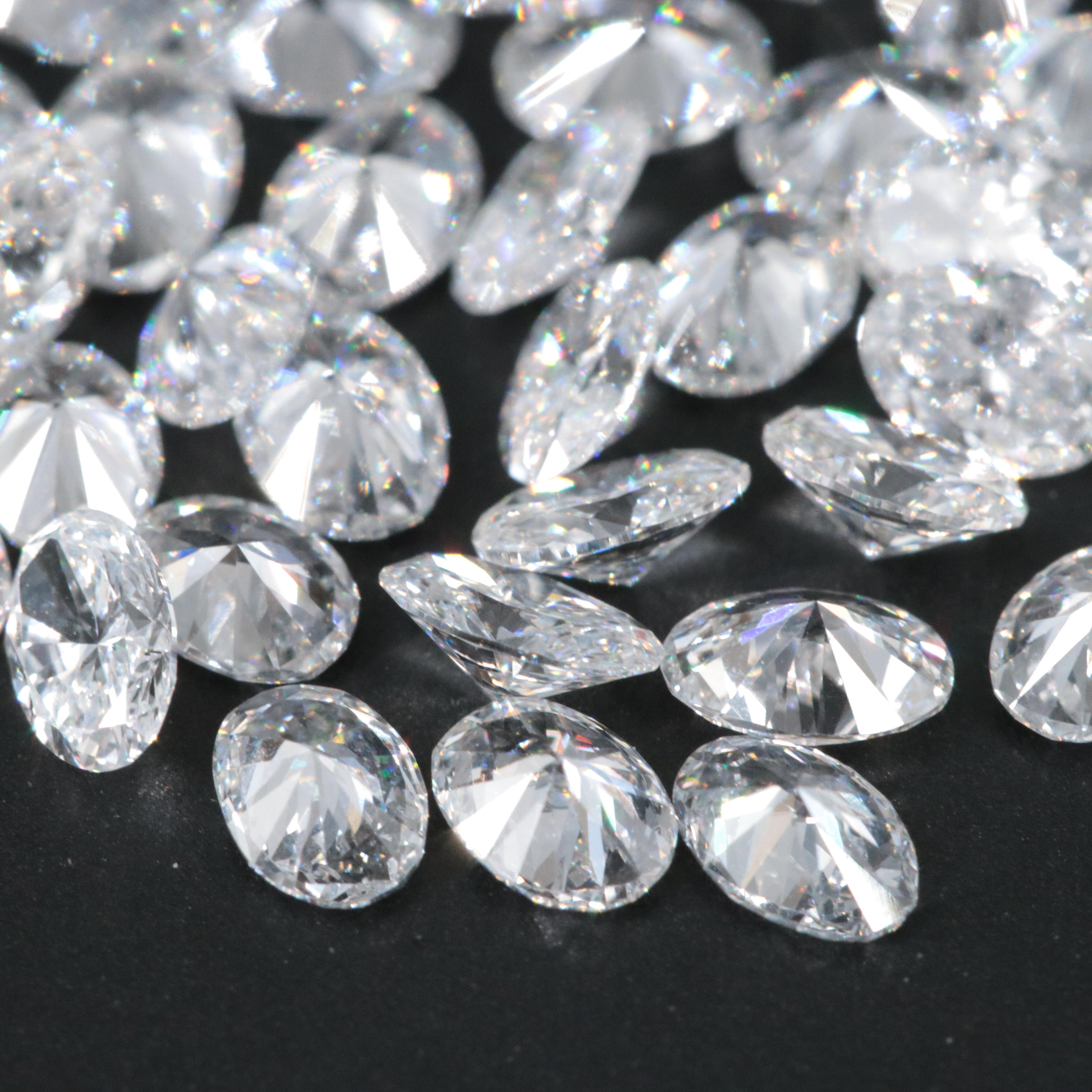 Loose 4.08 CTW Lab Grown Diamonds