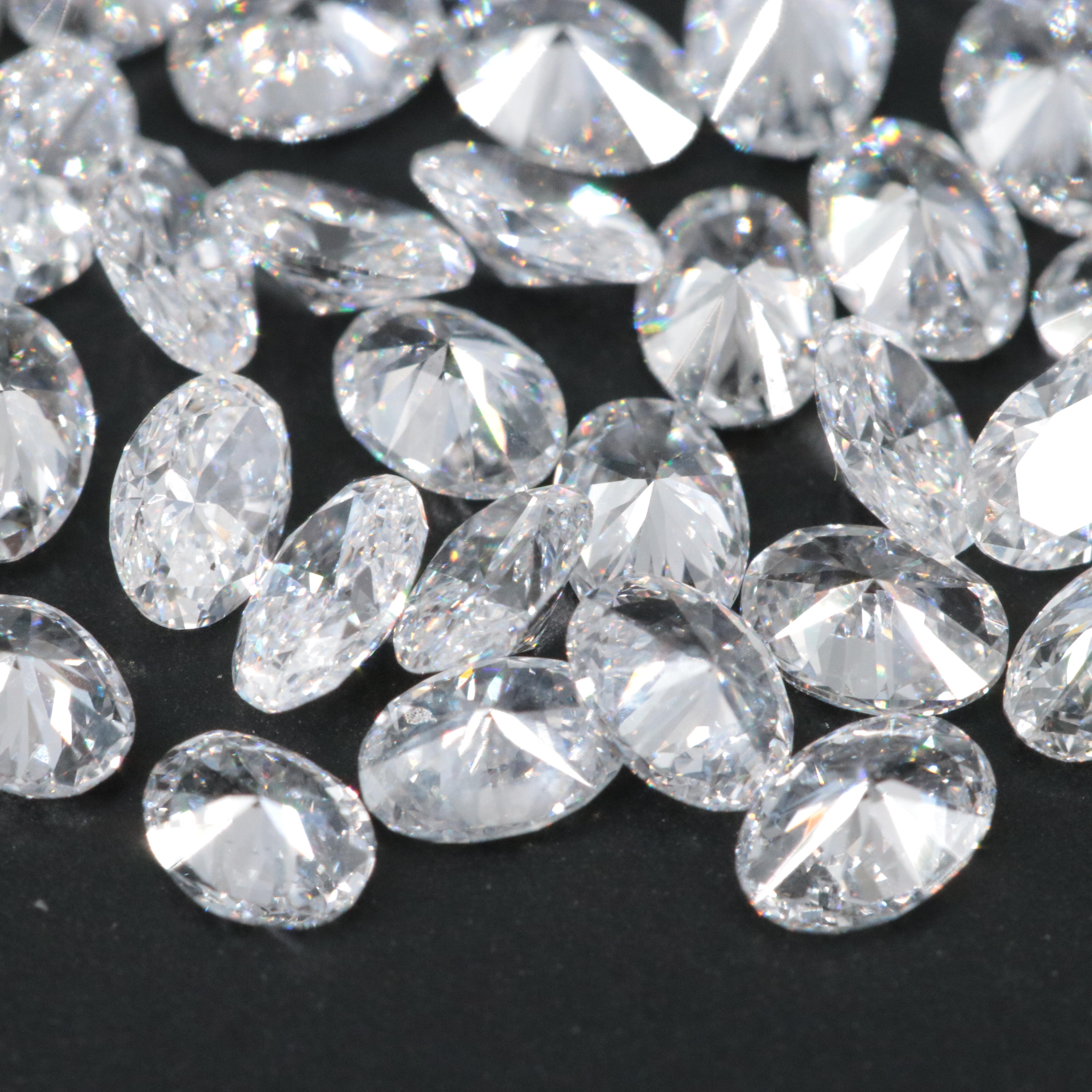 Loose 4.08 CTW Lab Grown Diamonds
