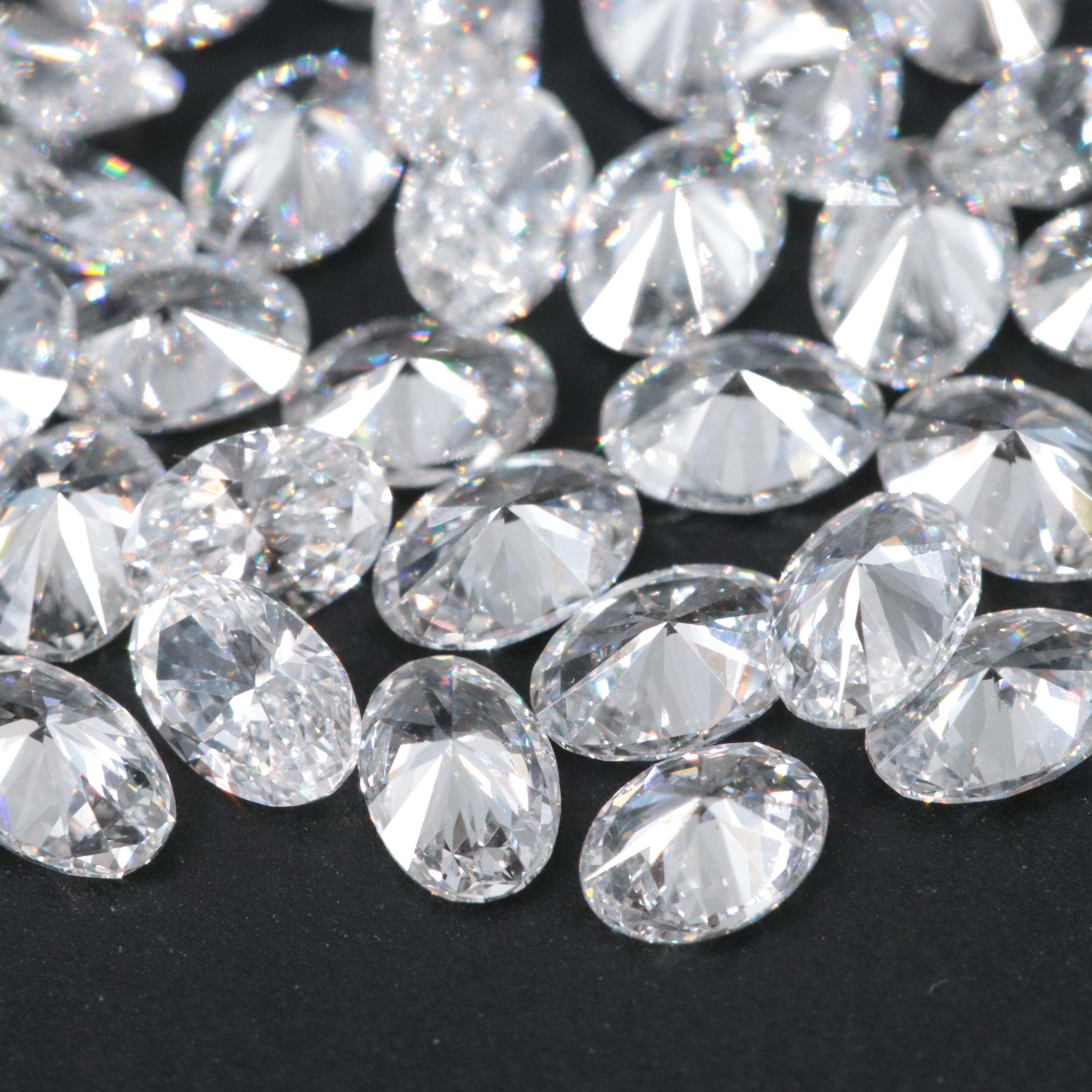 Loose 4.08 CTW Lab Grown Diamonds