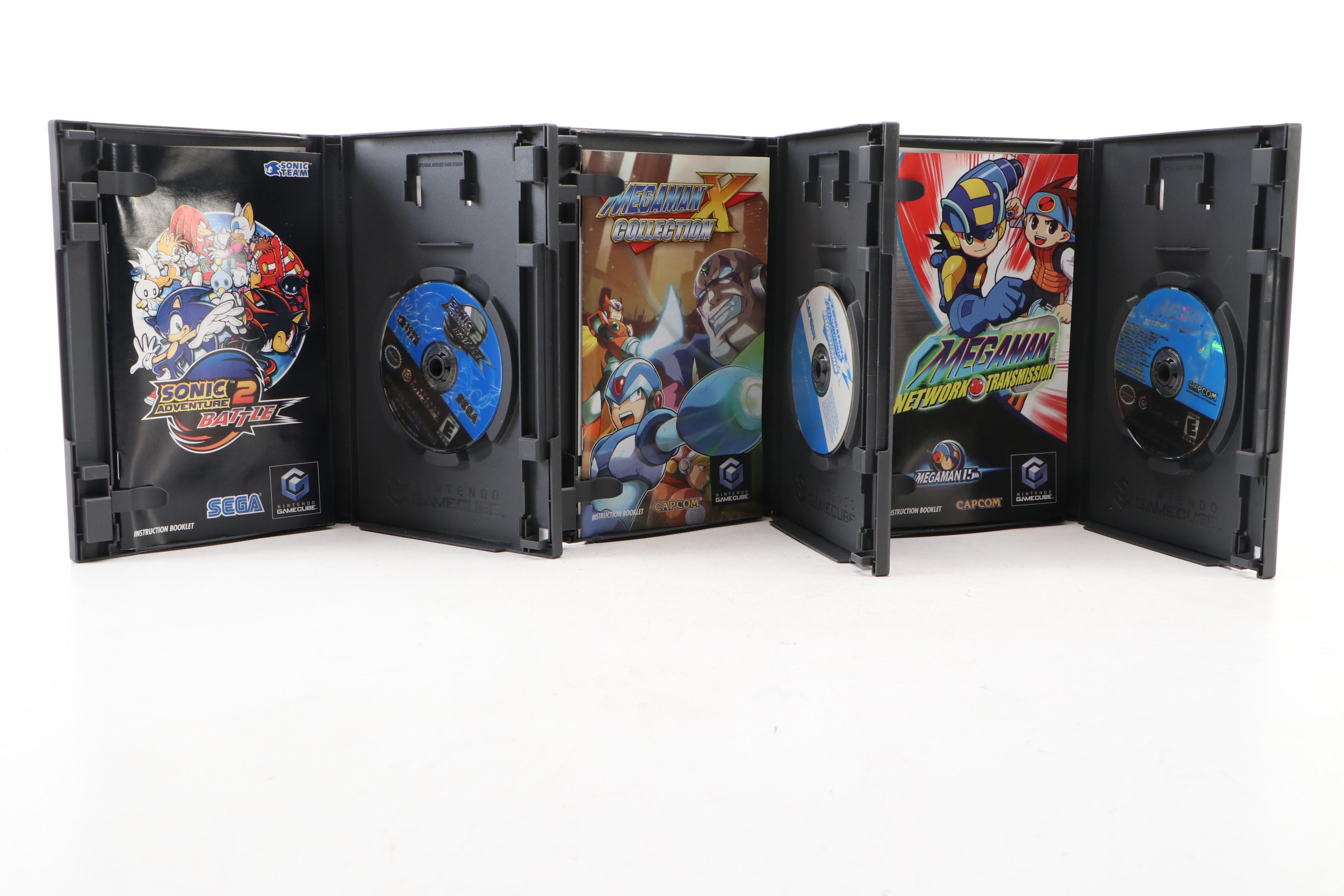 Mega Man and Sonic Adventure 2 Battle Nintendo GameCube Video Games