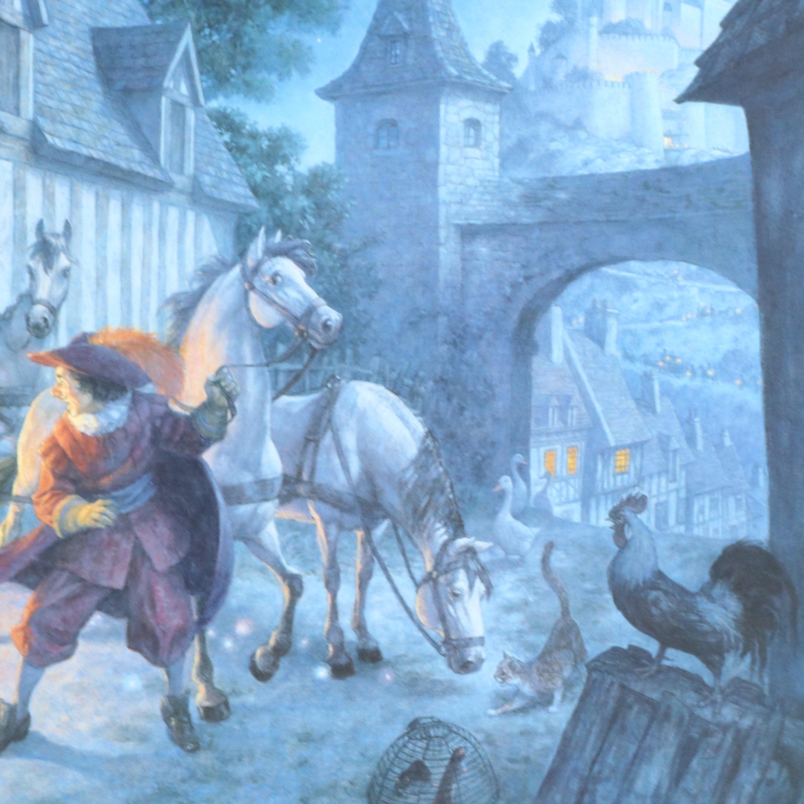 Offset Lithograph After Scott Gustafson "Touched By Magic"