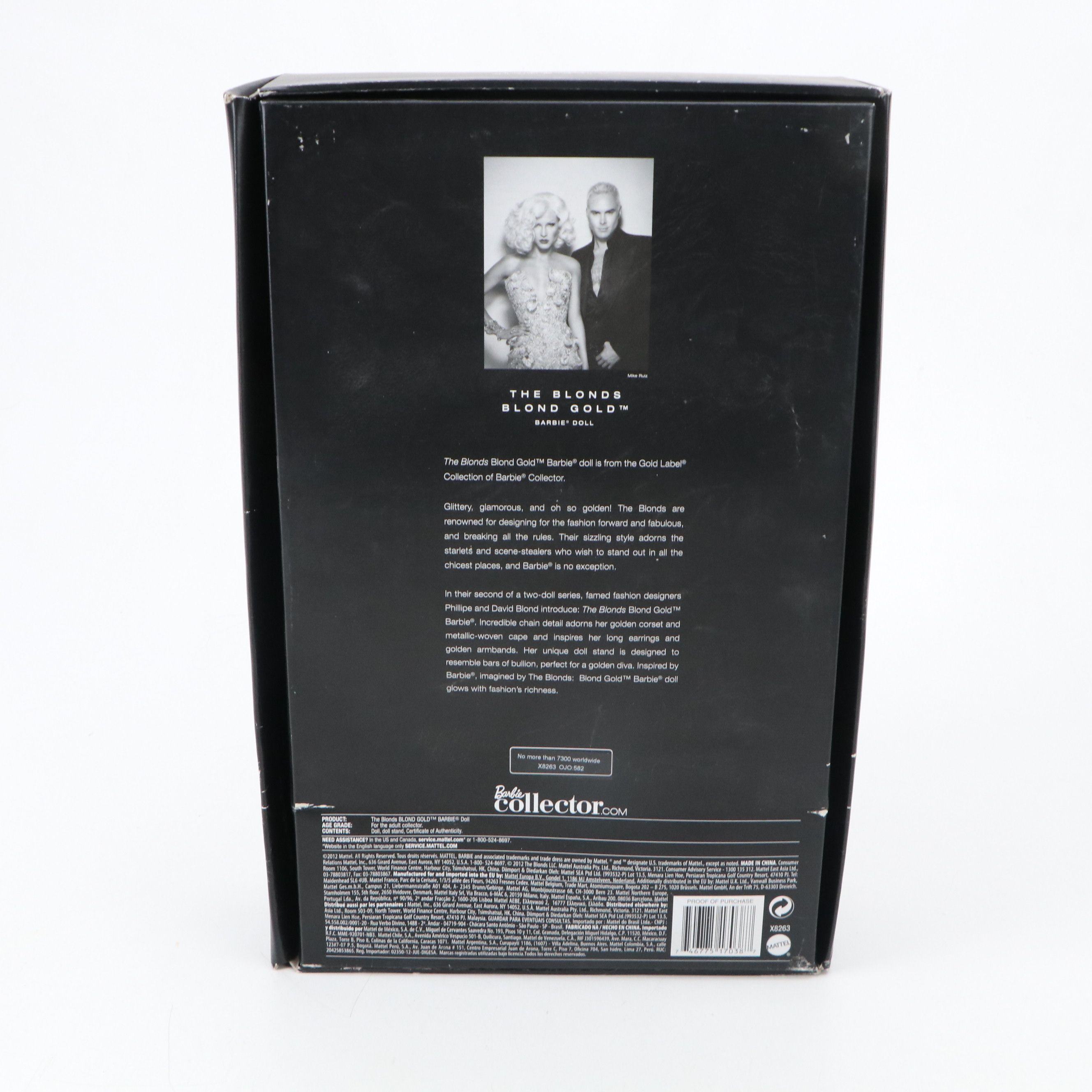 Mattel Barbie Black Label "Cher" with Gold Label "The Blonds" and Other Dolls