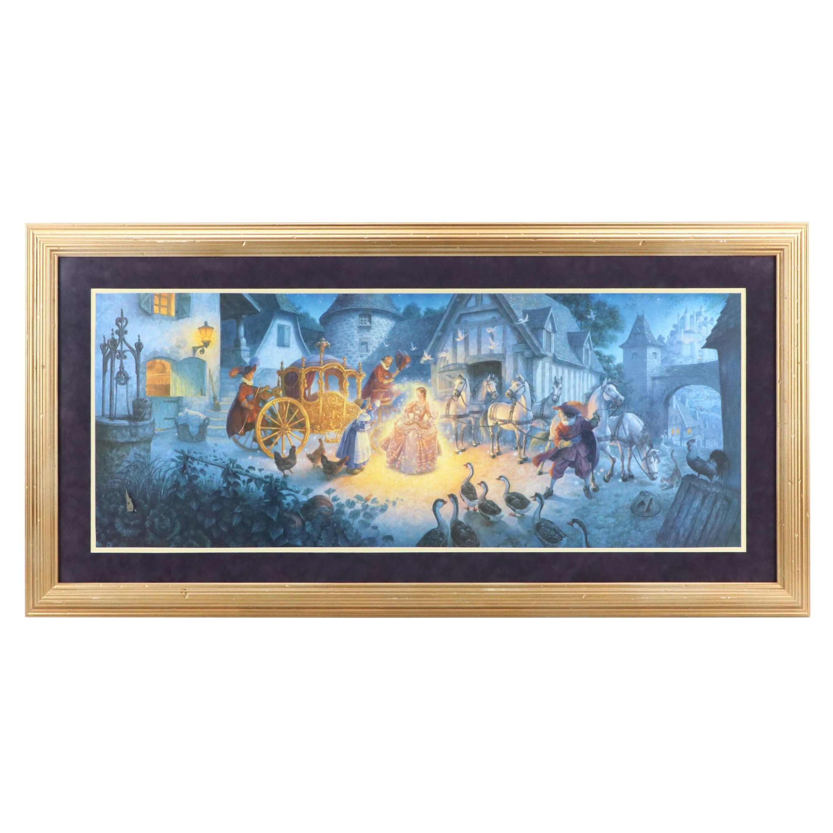 Offset Lithograph After Scott Gustafson "Touched By Magic"