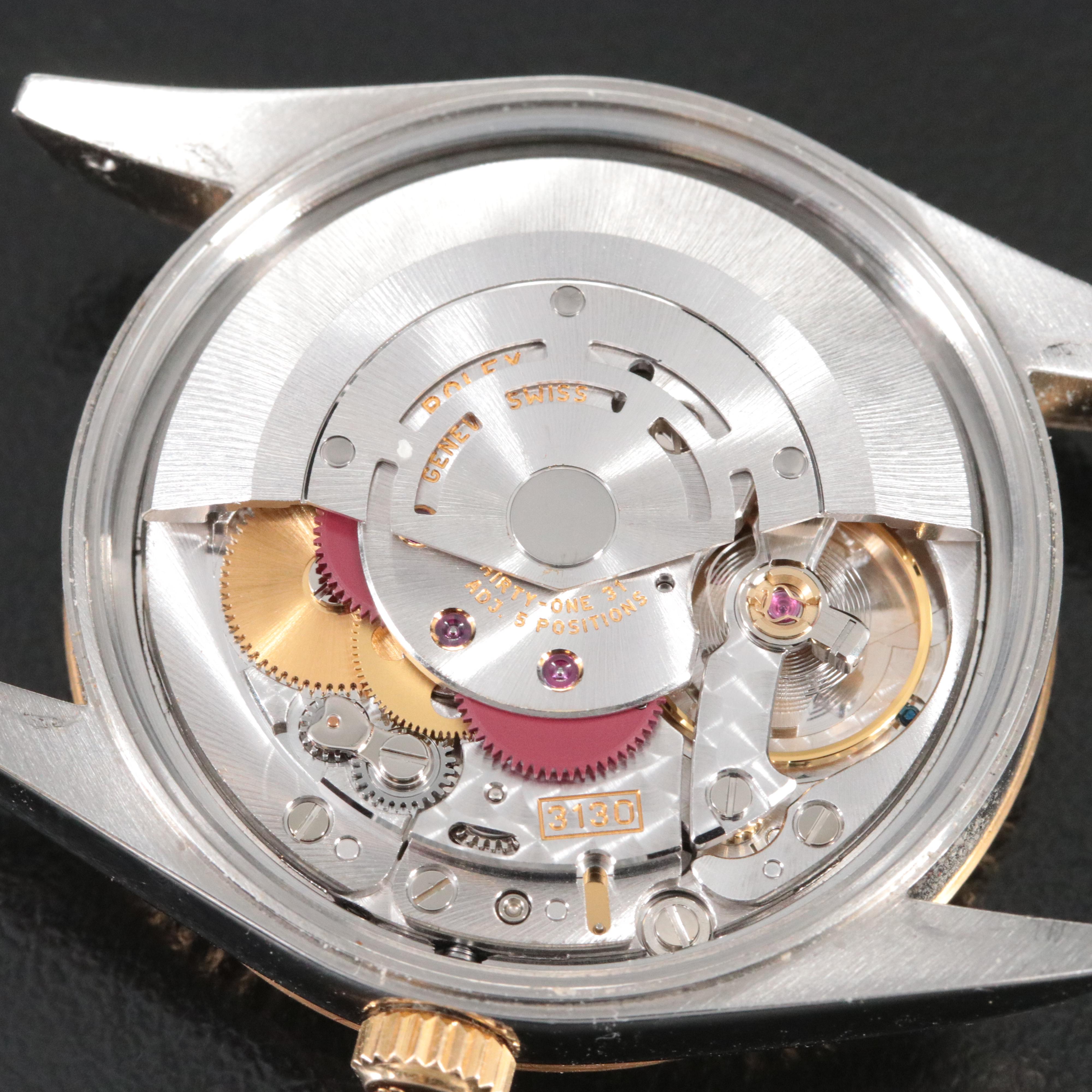 2005 Rolex Oyster Perptual Two-Tone Model 14233 M Watch