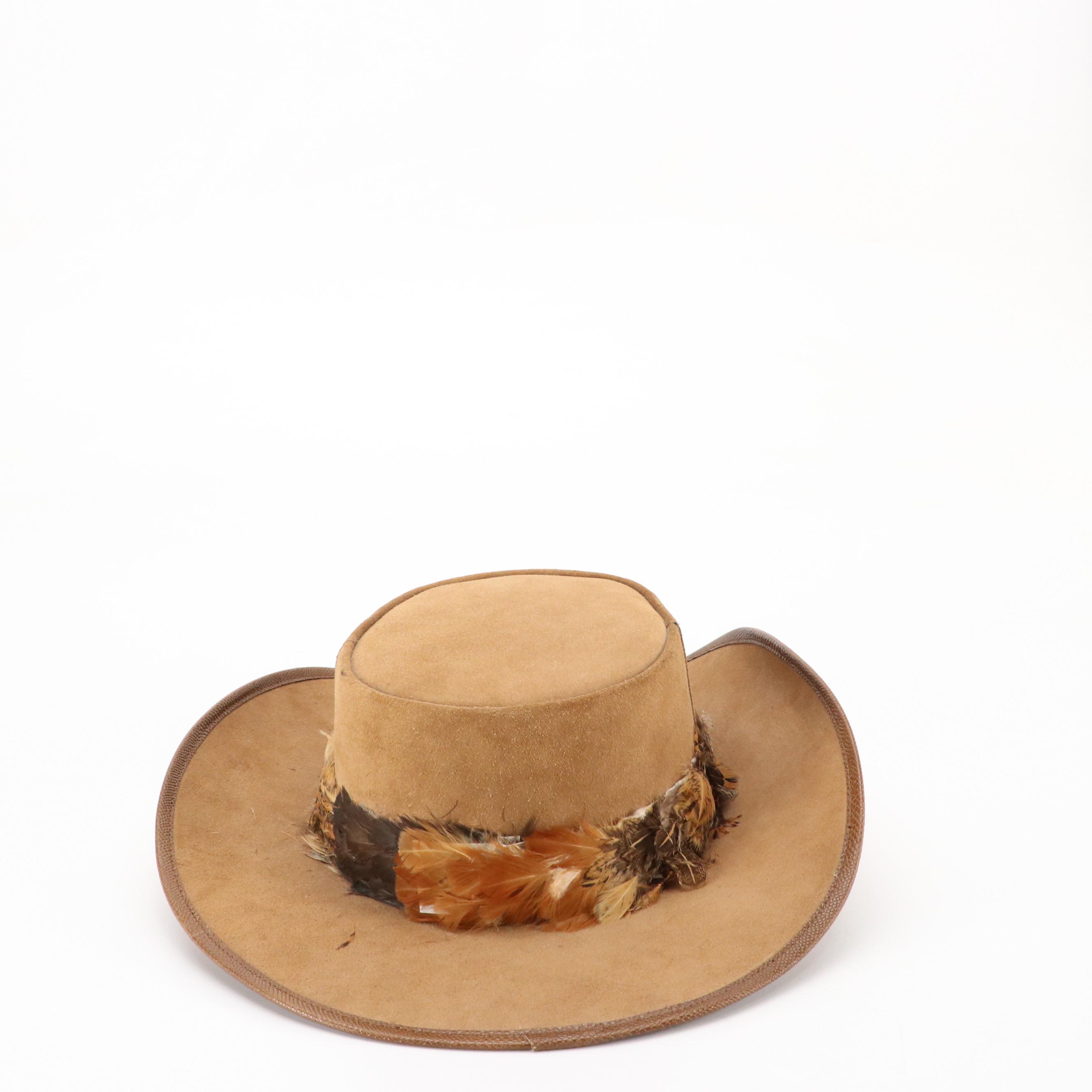 Stetson Pinch Front 4X Beaver Fur Felt Western Hat with Other Western Hats
