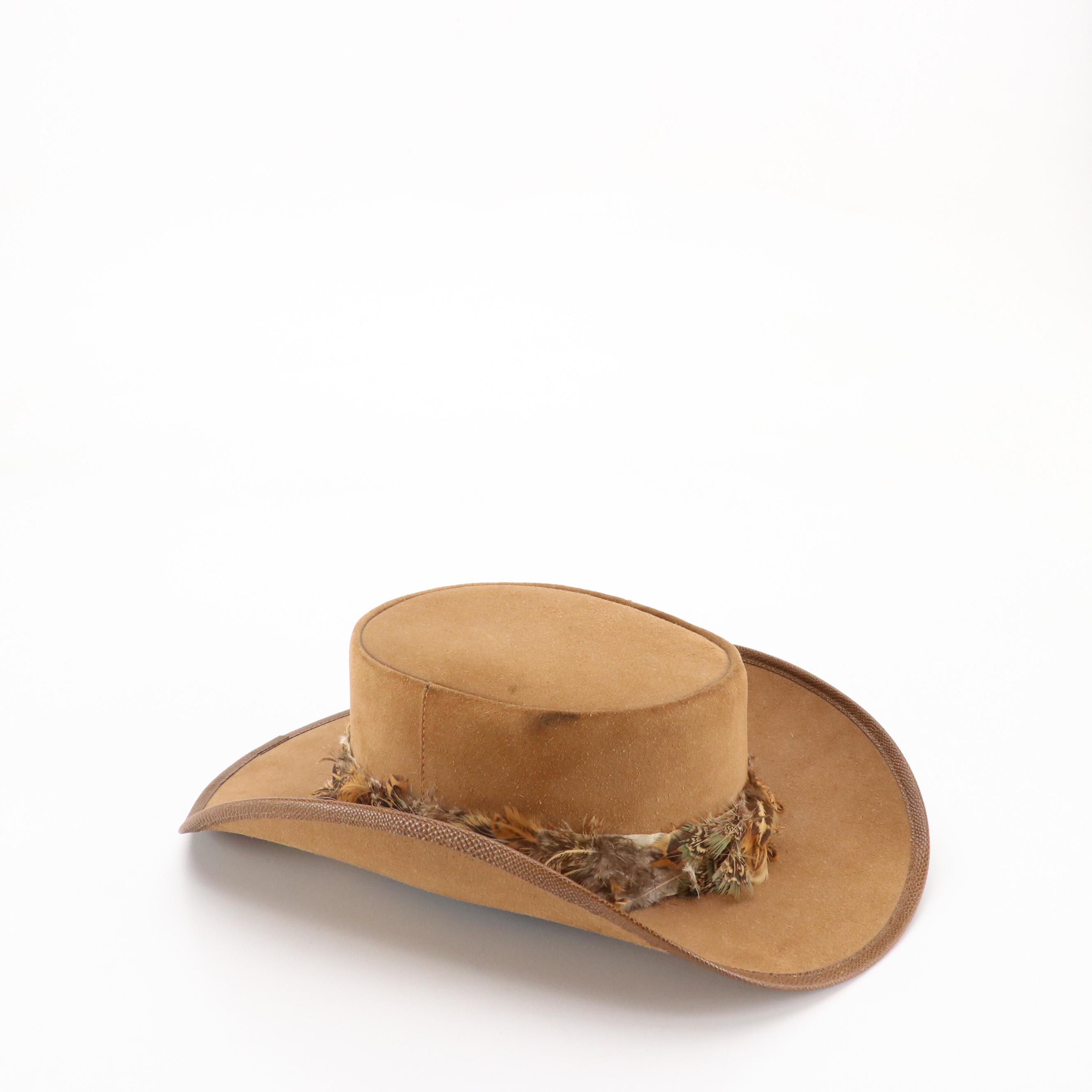 Stetson Pinch Front 4X Beaver Fur Felt Western Hat with Other Western Hats