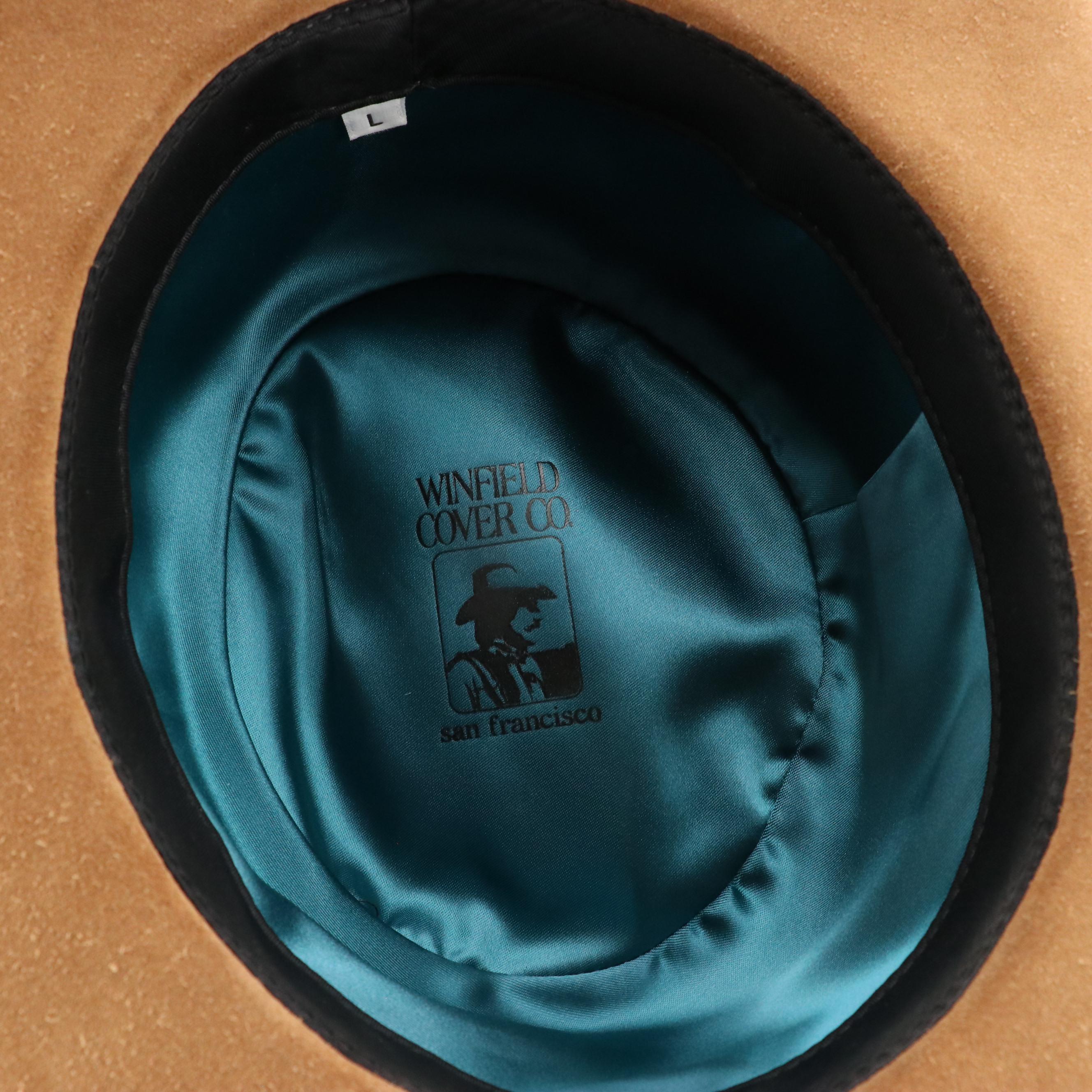 Stetson Pinch Front 4X Beaver Fur Felt Western Hat with Other Western Hats