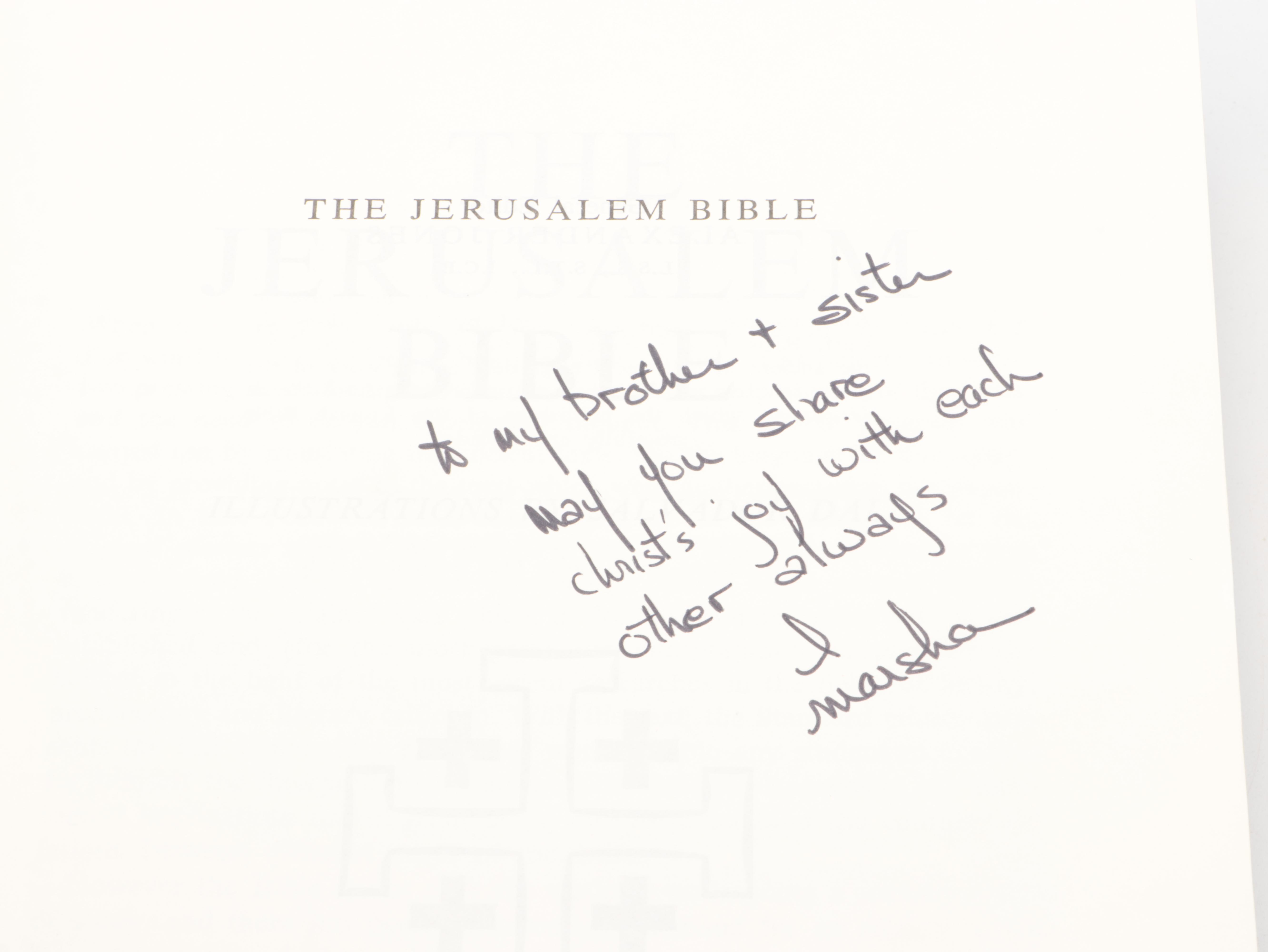 Salvador Dalí Illustrated Jerusalem Bible Edited by Alexander Jones, 1970