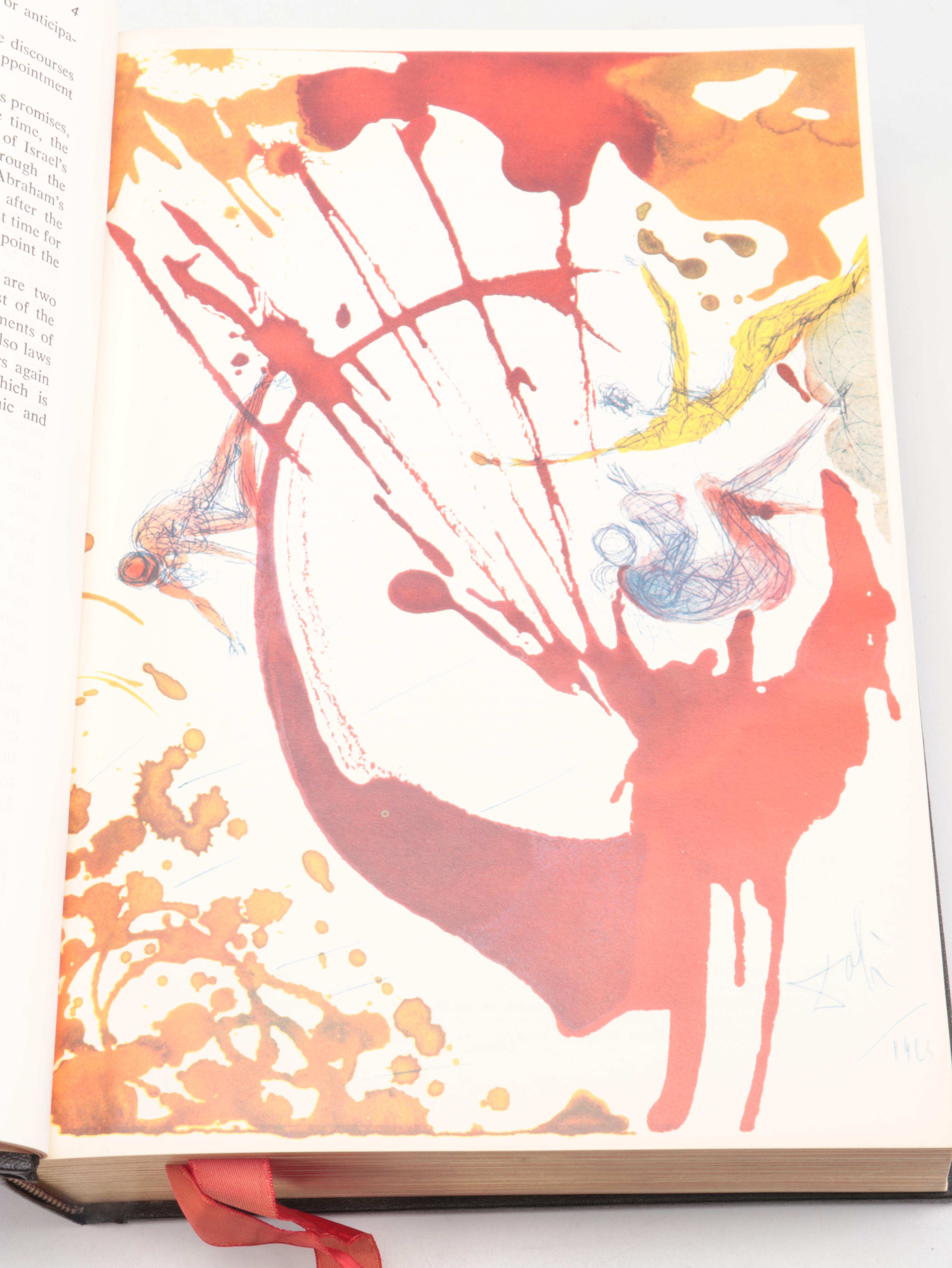 Salvador Dalí Illustrated Jerusalem Bible Edited by Alexander Jones, 1970