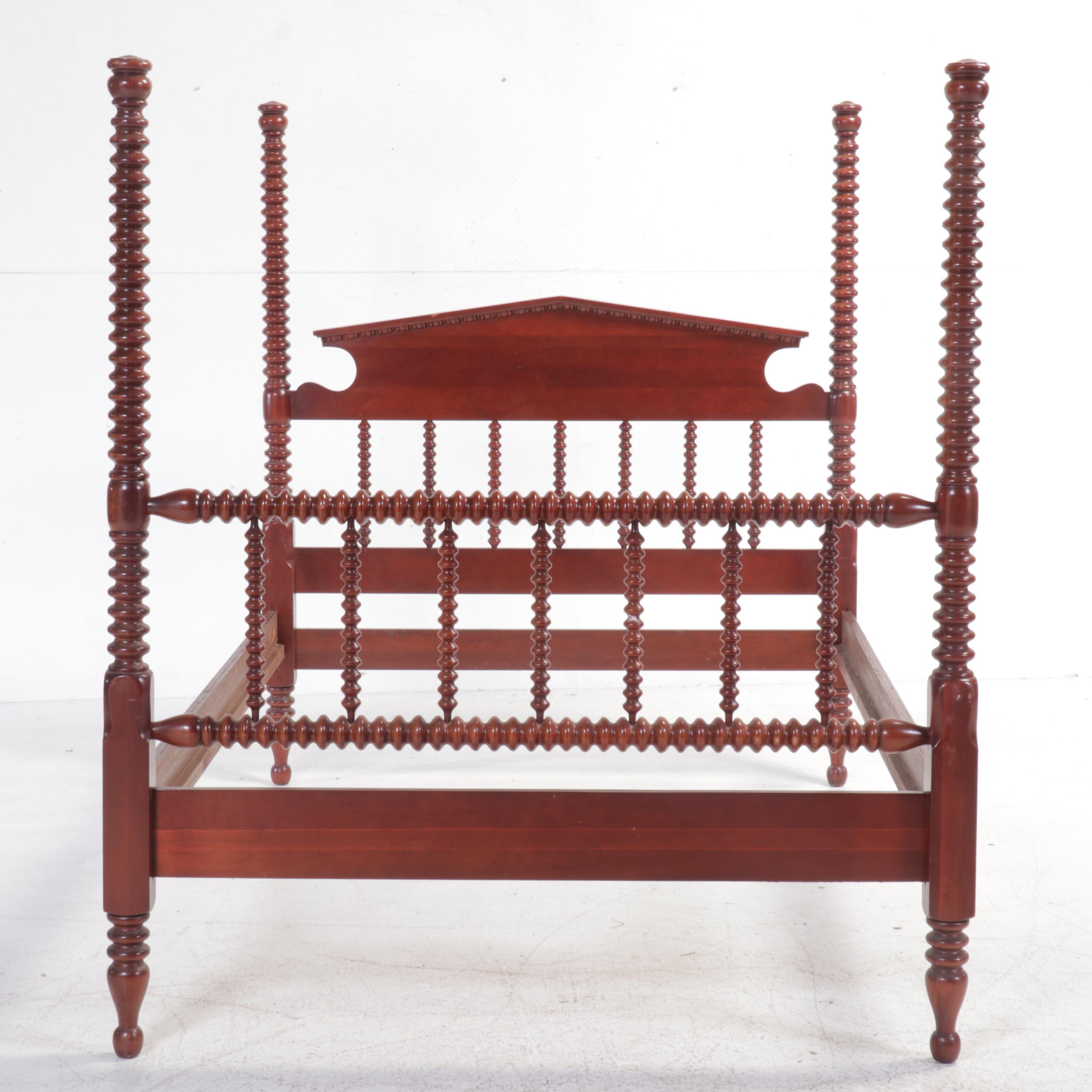 Jenny Lind Style Mahogany Full Size Bed Frame