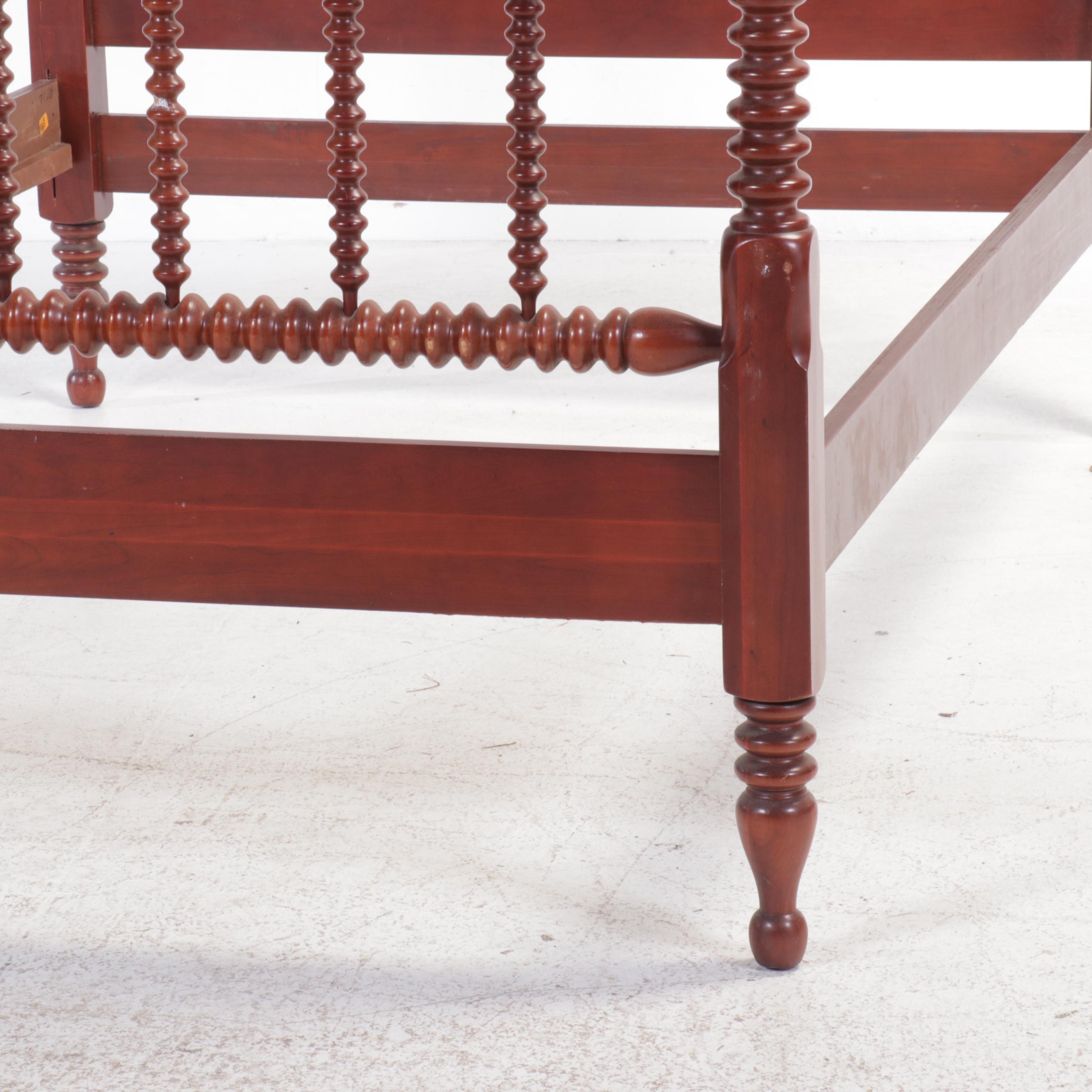 Jenny Lind Style Mahogany Full Size Bed Frame