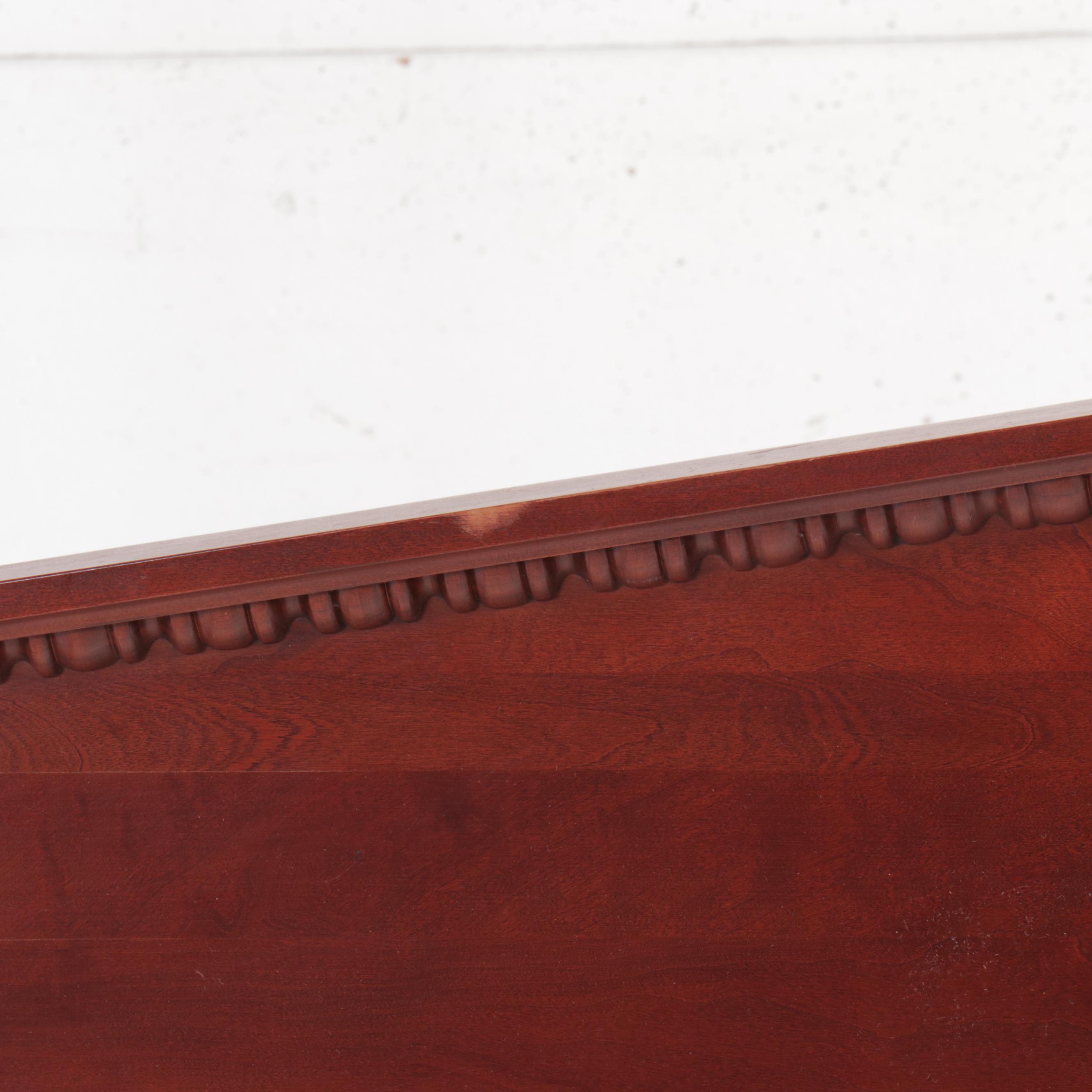 Jenny Lind Style Mahogany Full Size Bed Frame