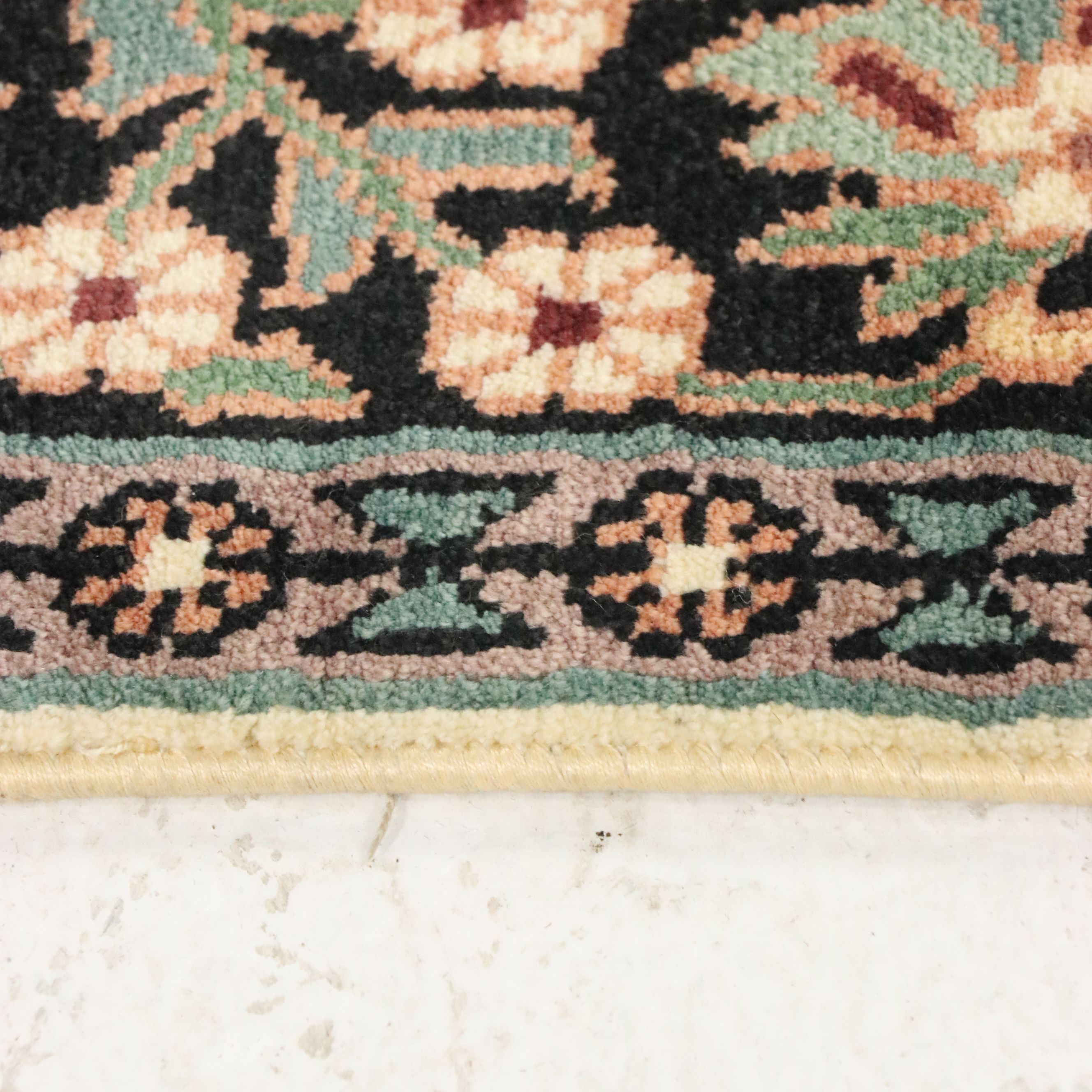 3'1 x 5'5 Hand-Knotted Indo-Persian Mehrab Style Prayer Rug