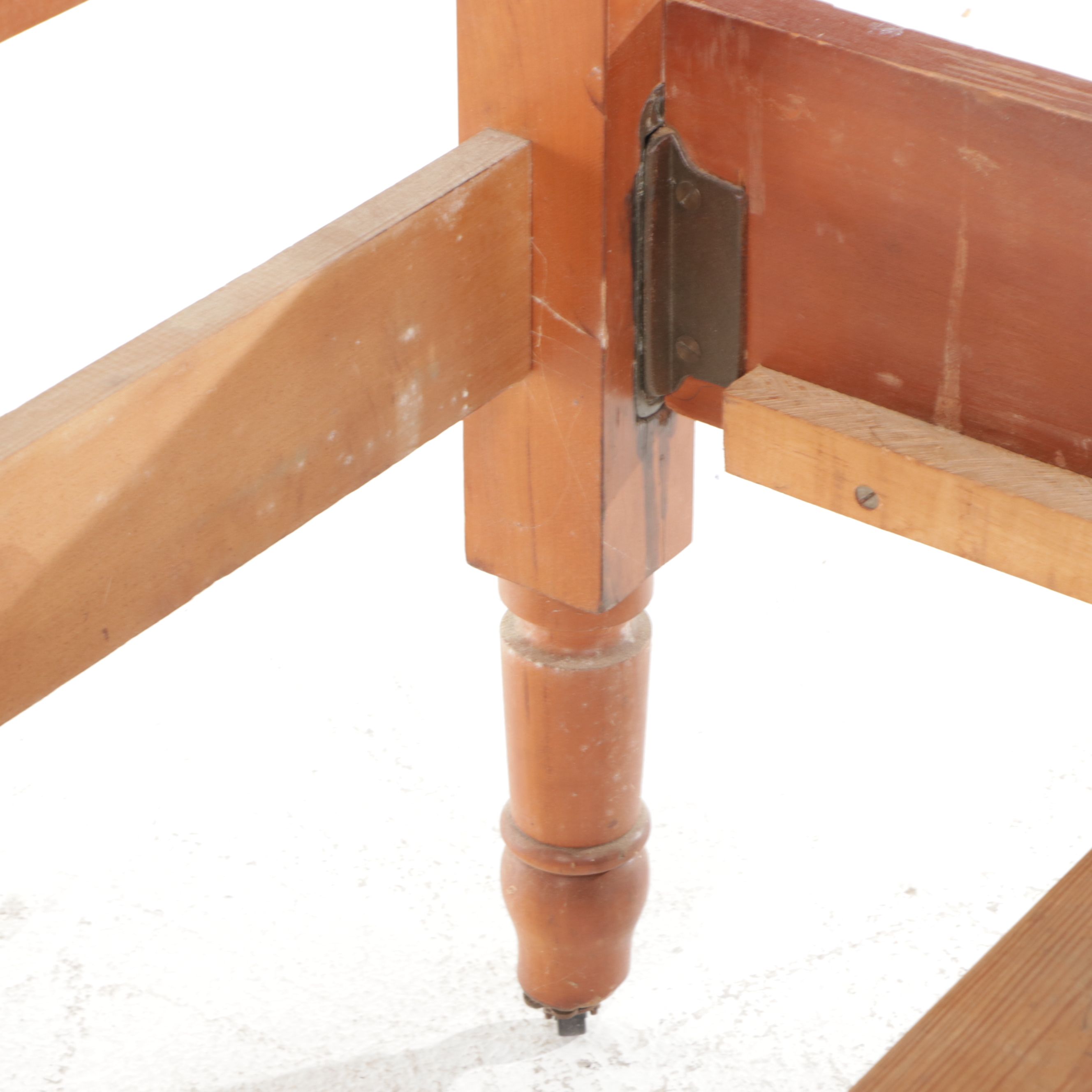 Jenny Lind Style Bobbin Turned Cherry Full Size Bed Frame