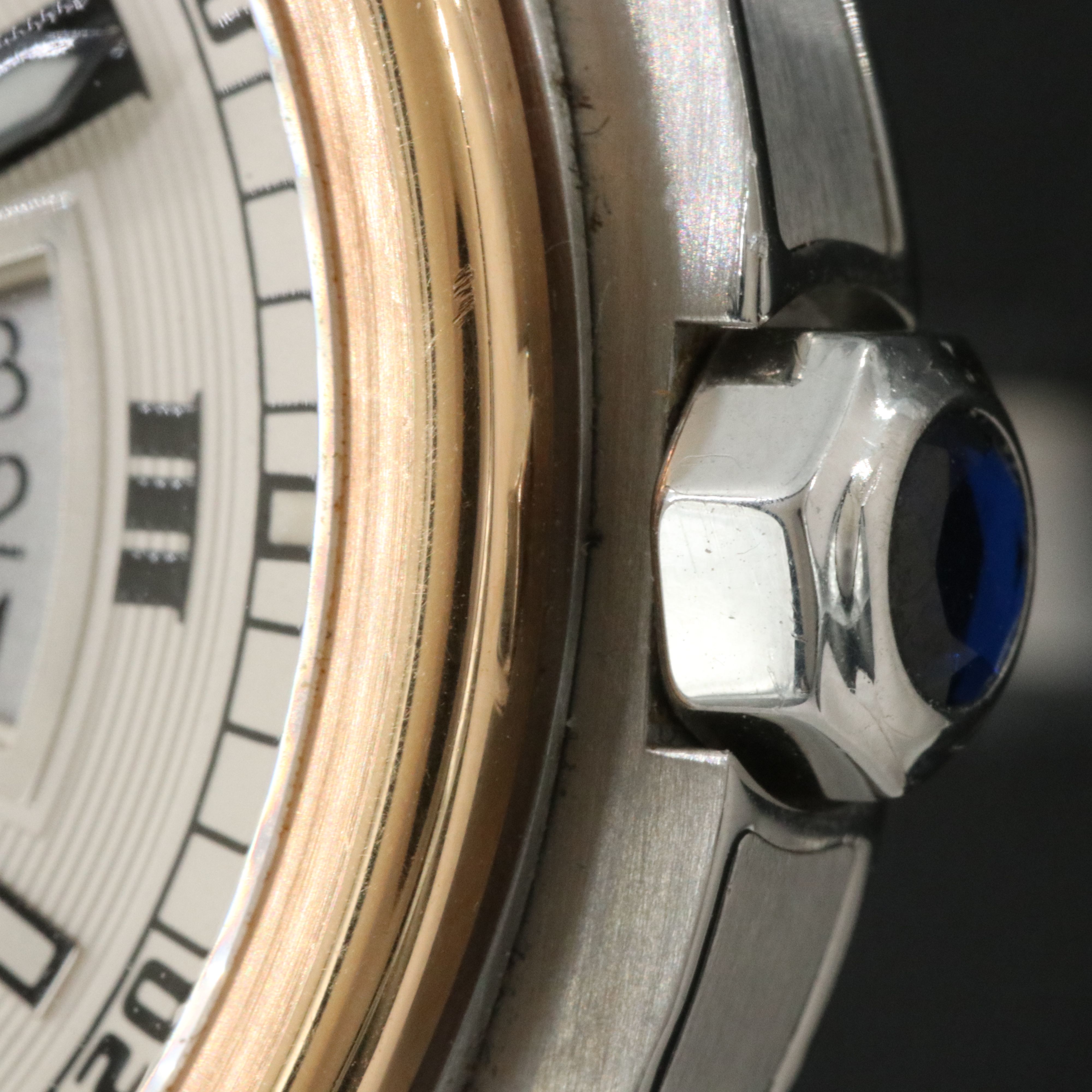 Cartier Calibre de Cartier 3389 Silver Dial 18K & Steel 42mm Automatic Watch