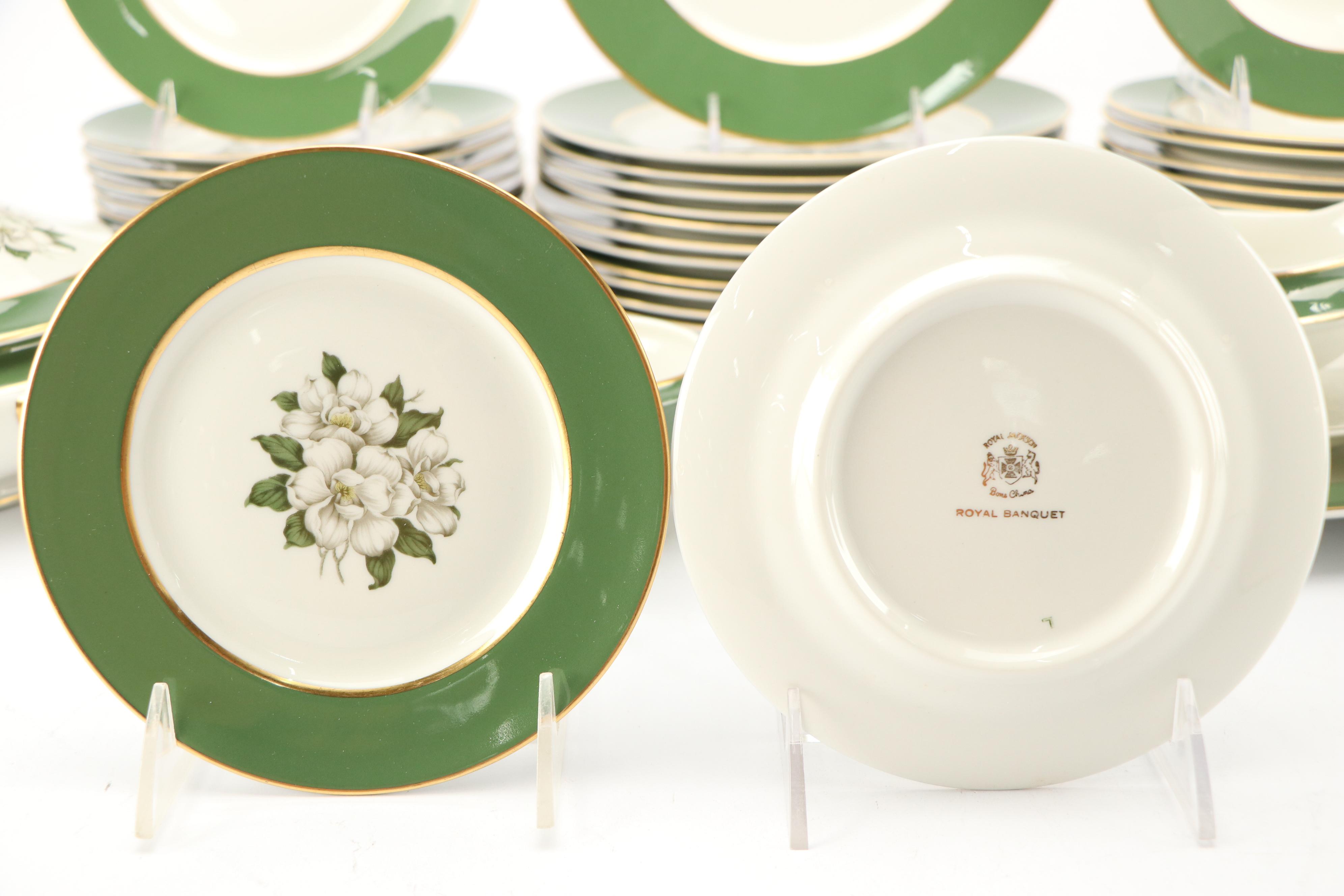Royal Jackson "Countess Madison"  Bone China Dinnerware and Serving Pieces