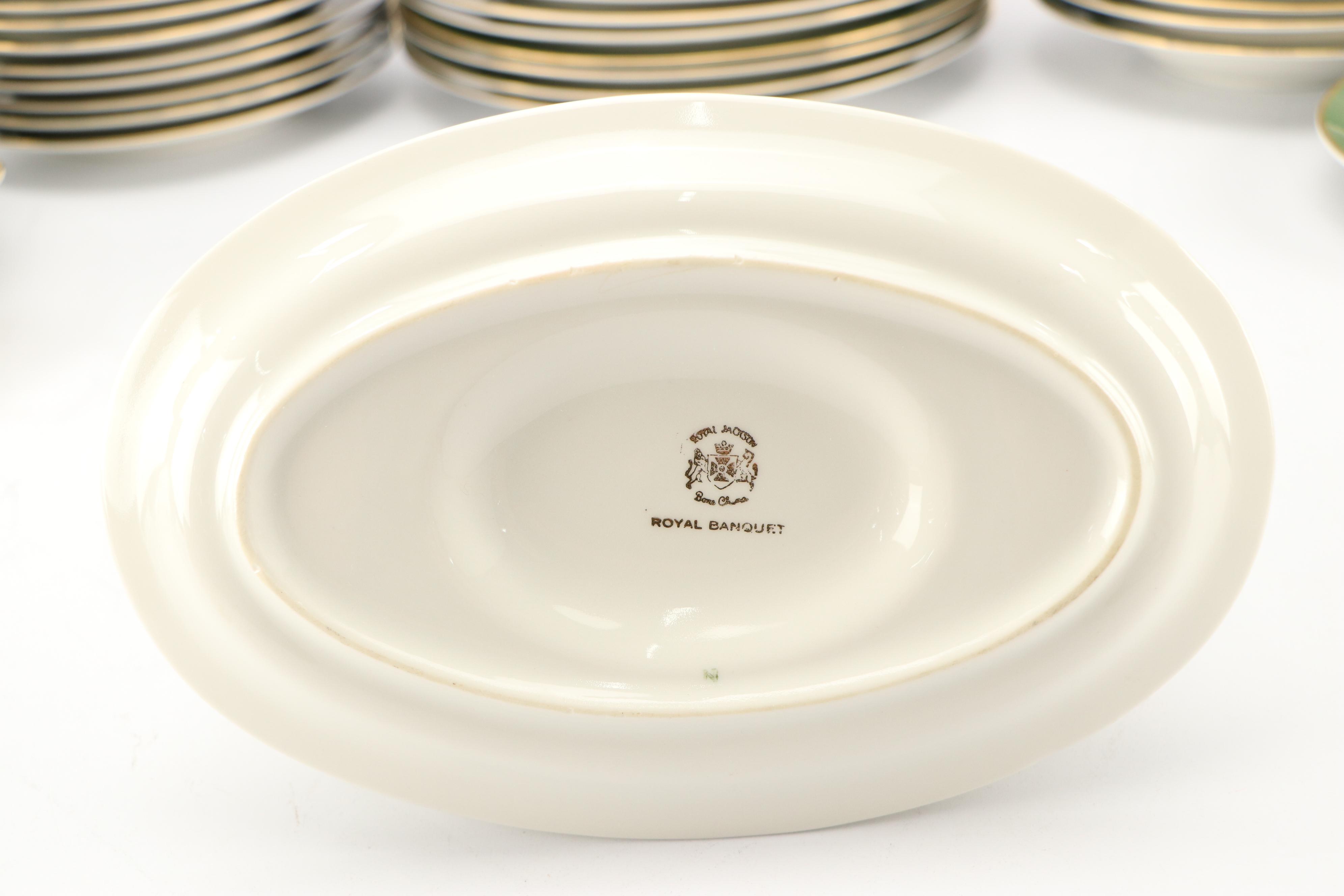 Royal Jackson "Countess Madison"  Bone China Dinnerware and Serving Pieces