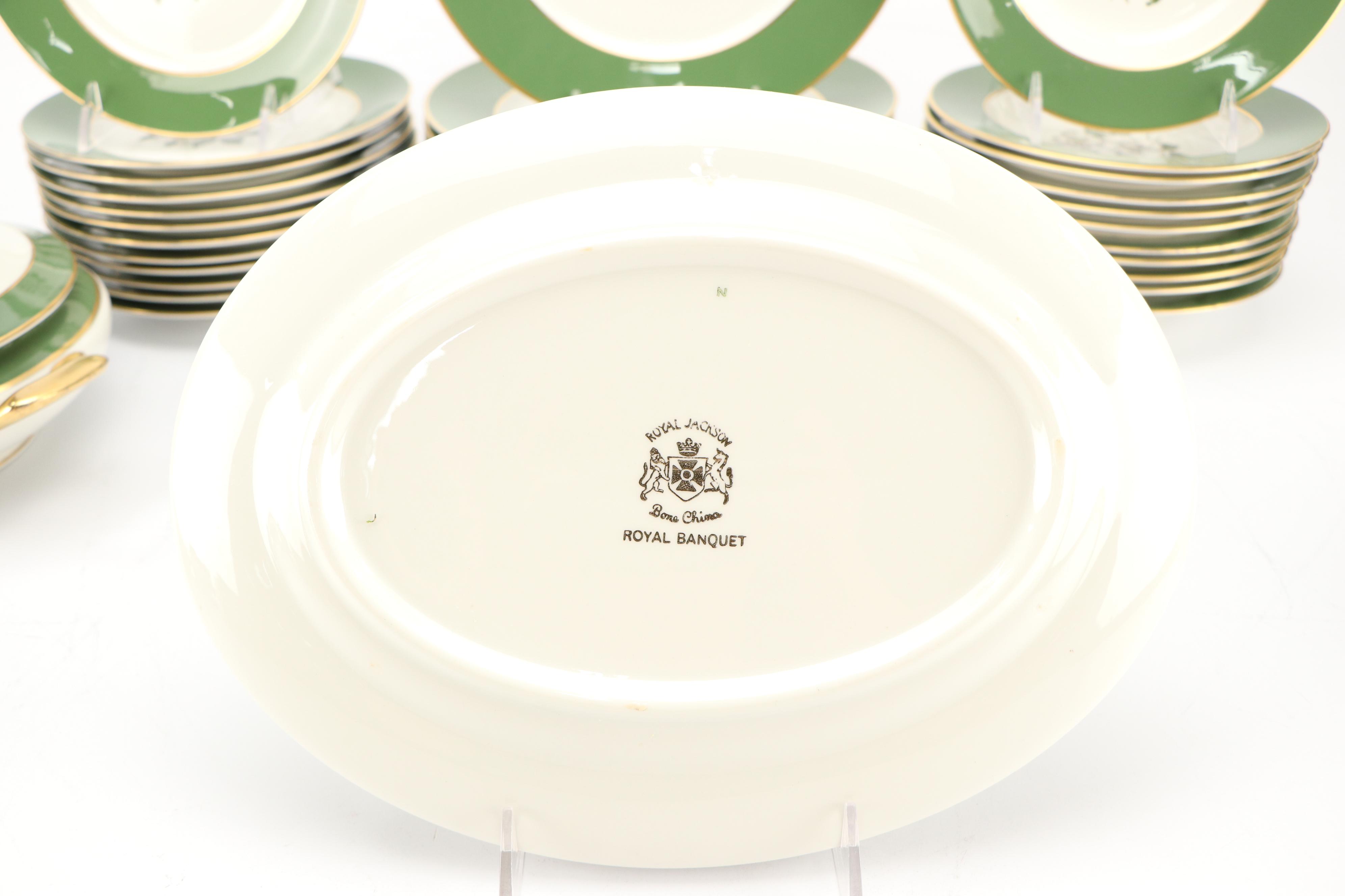 Royal Jackson "Countess Madison"  Bone China Dinnerware and Serving Pieces