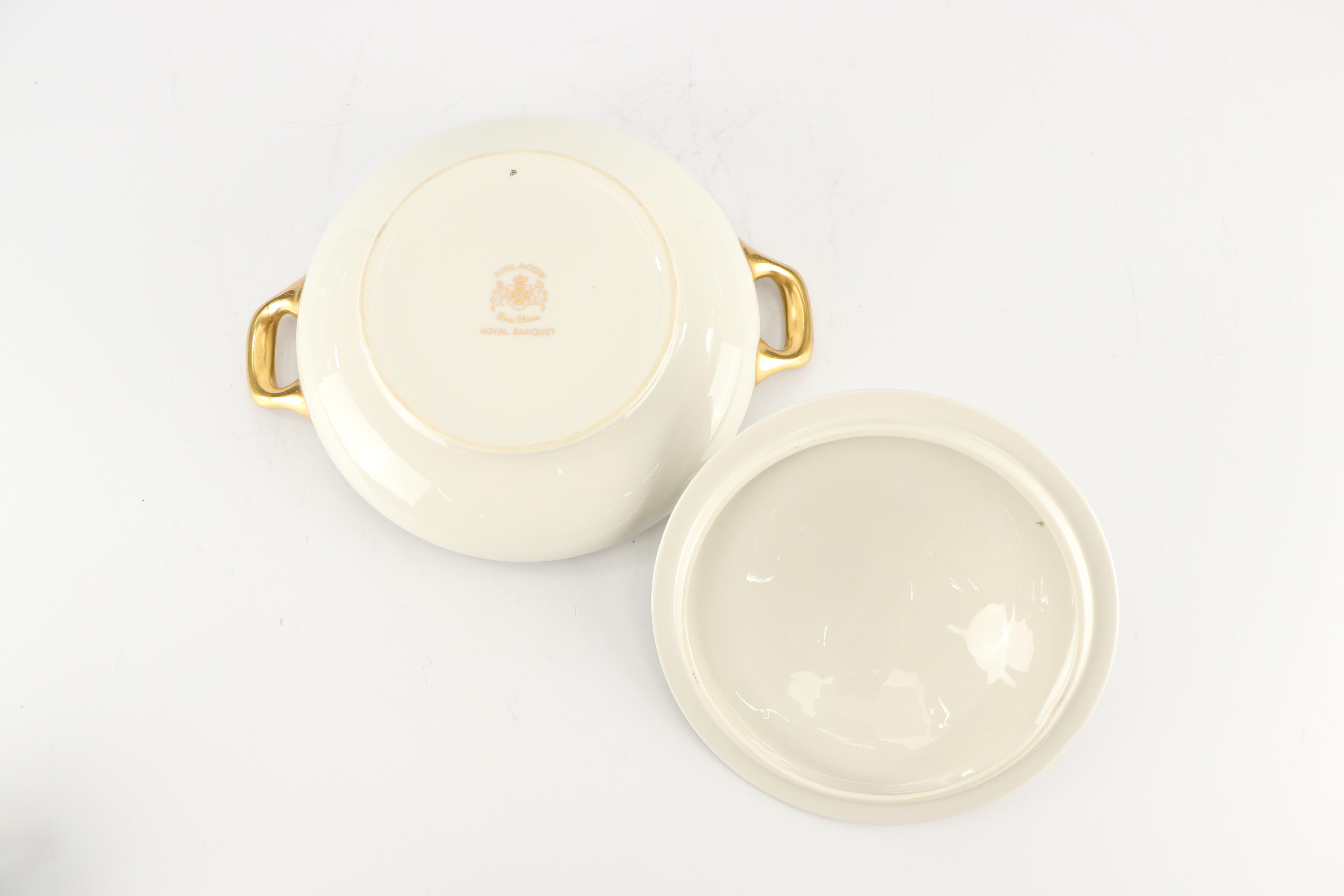 Royal Jackson "Countess Madison"  Bone China Dinnerware and Serving Pieces