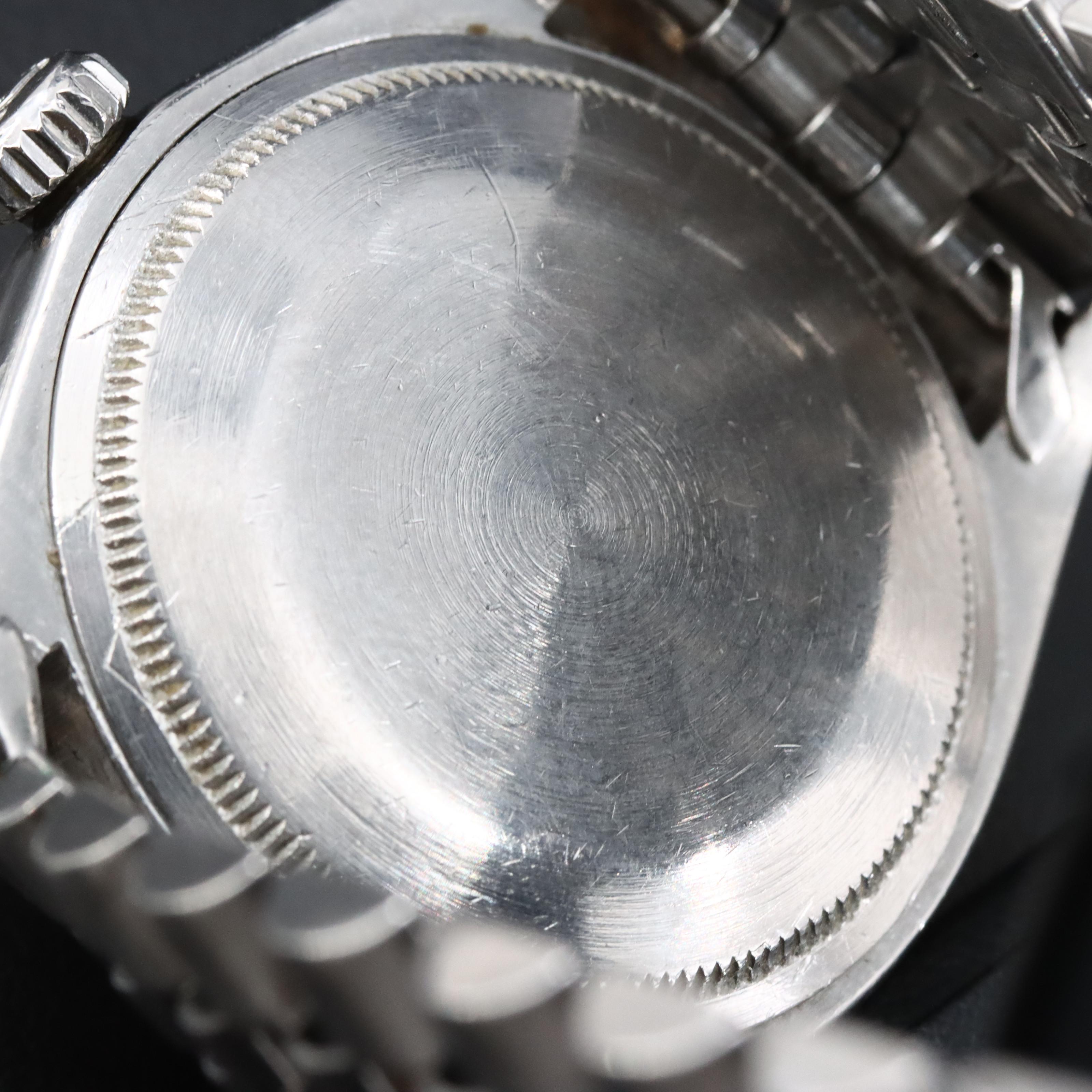 1977 Rolex Engine Turned Bezel Date Model 1501 Watch