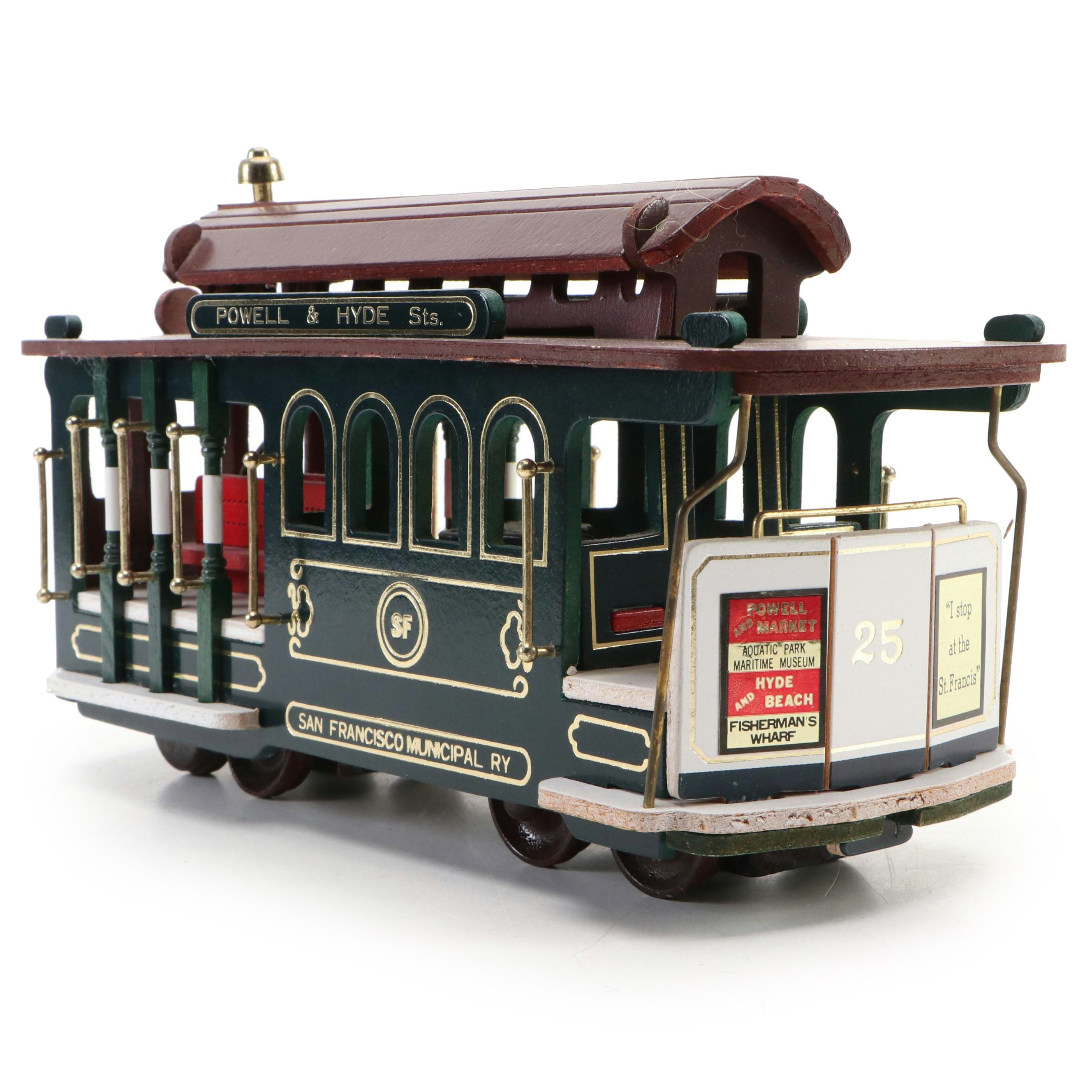 San Francisco "Powell & Hyde Sts" Musical Trolley