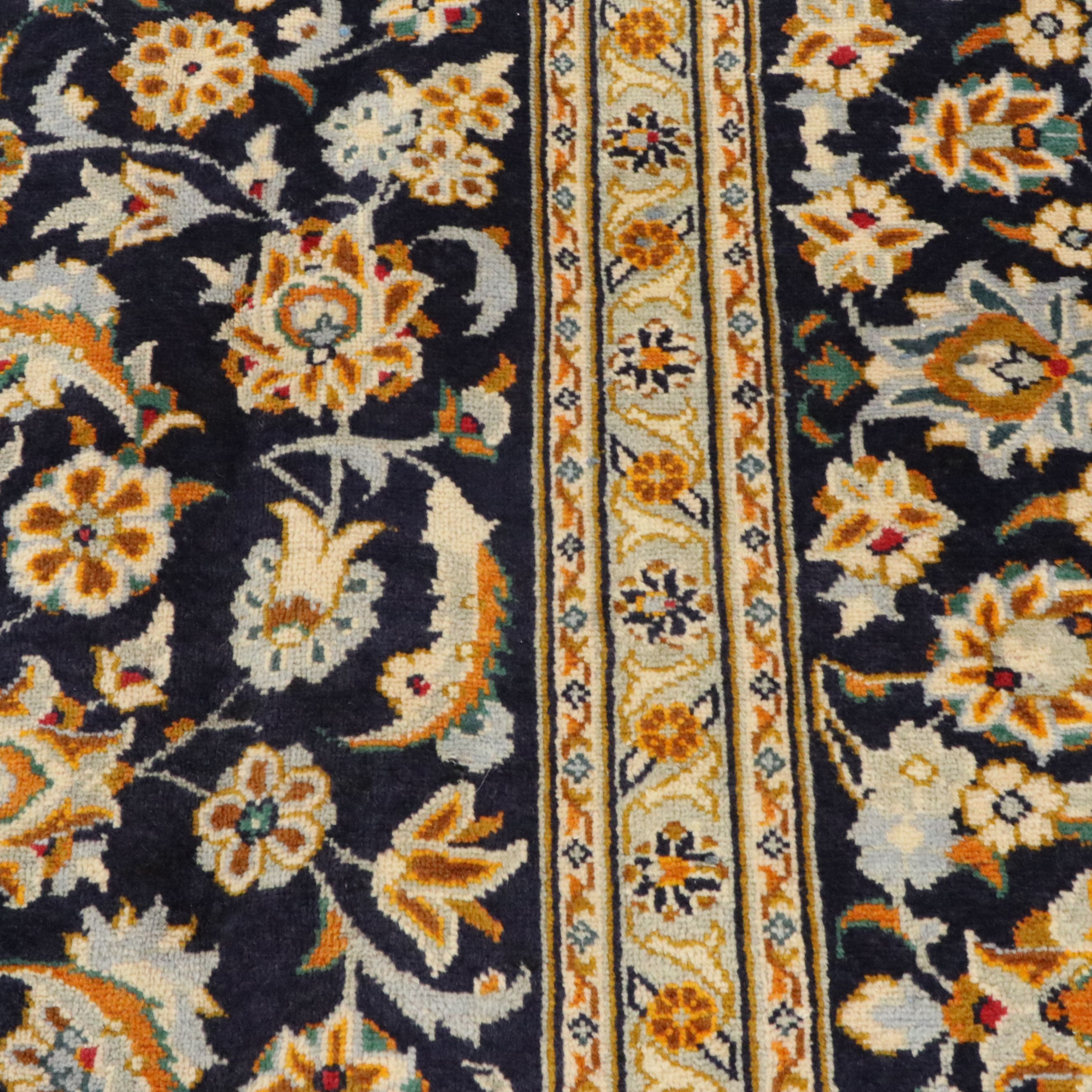 8'4 x 11'5 Hand-Knotted Indo-Persian Isfahan Area Rug