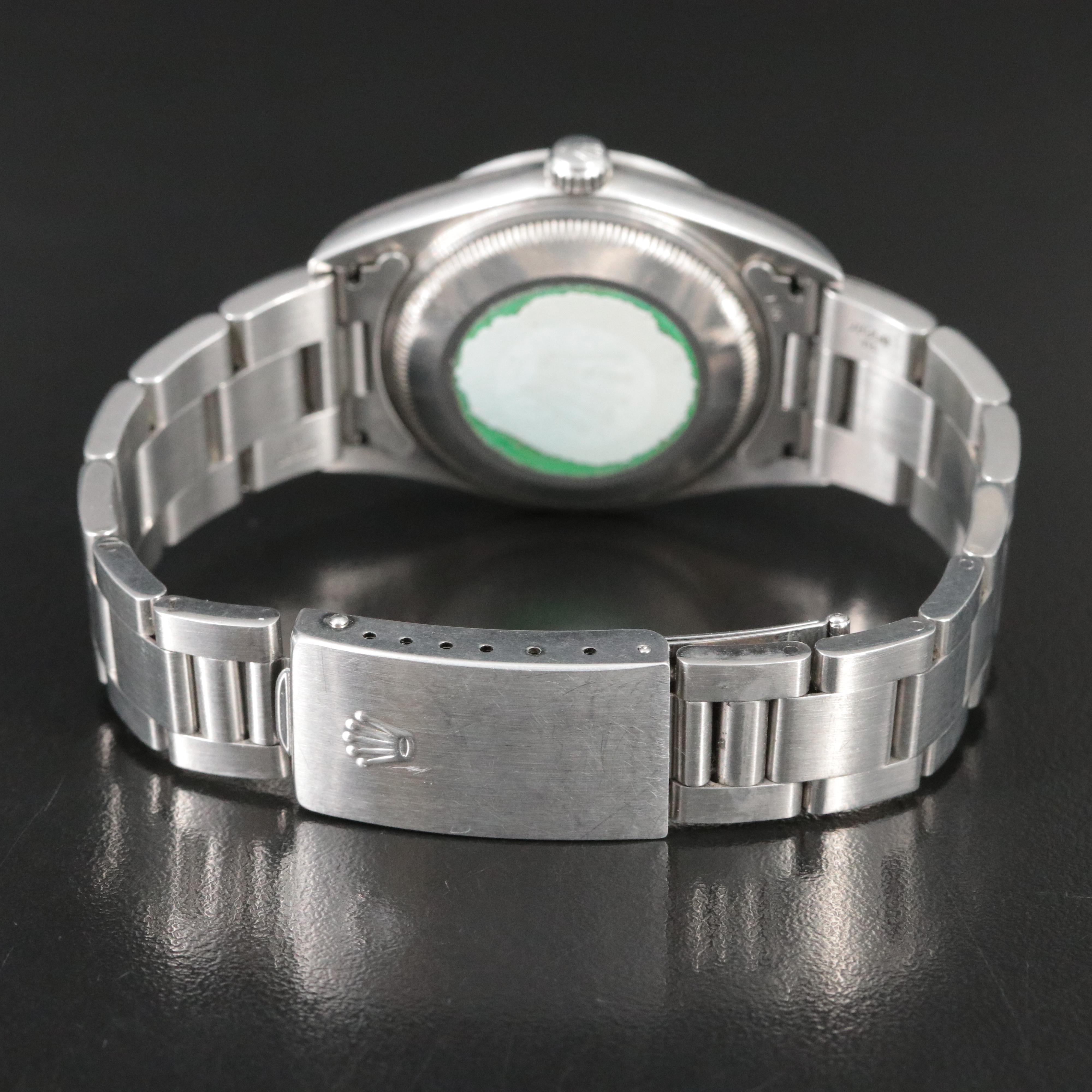 1996 Rolex 15200 Black Dial Oyster Perpetual Date Watch