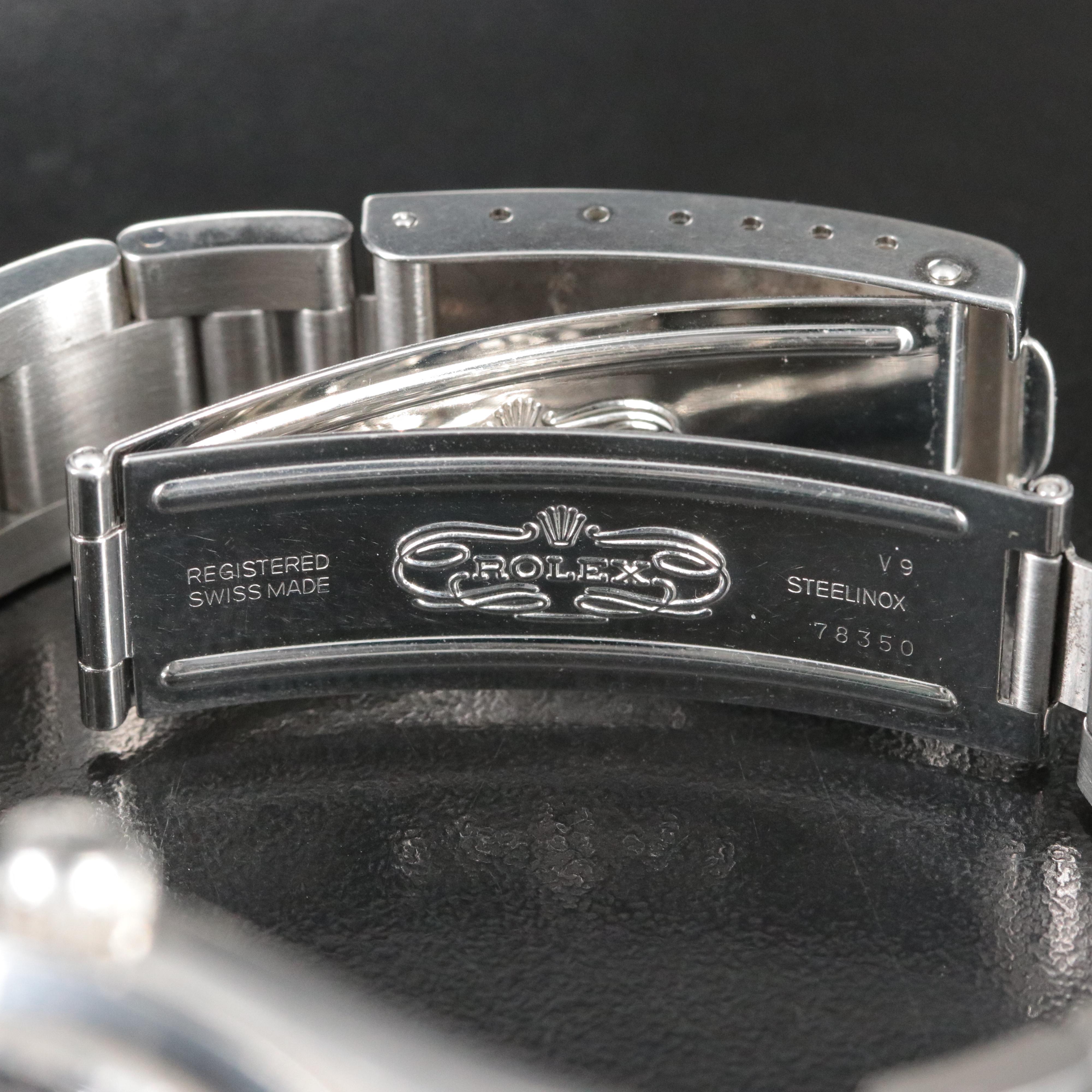 1996 Rolex 15200 Black Dial Oyster Perpetual Date Watch