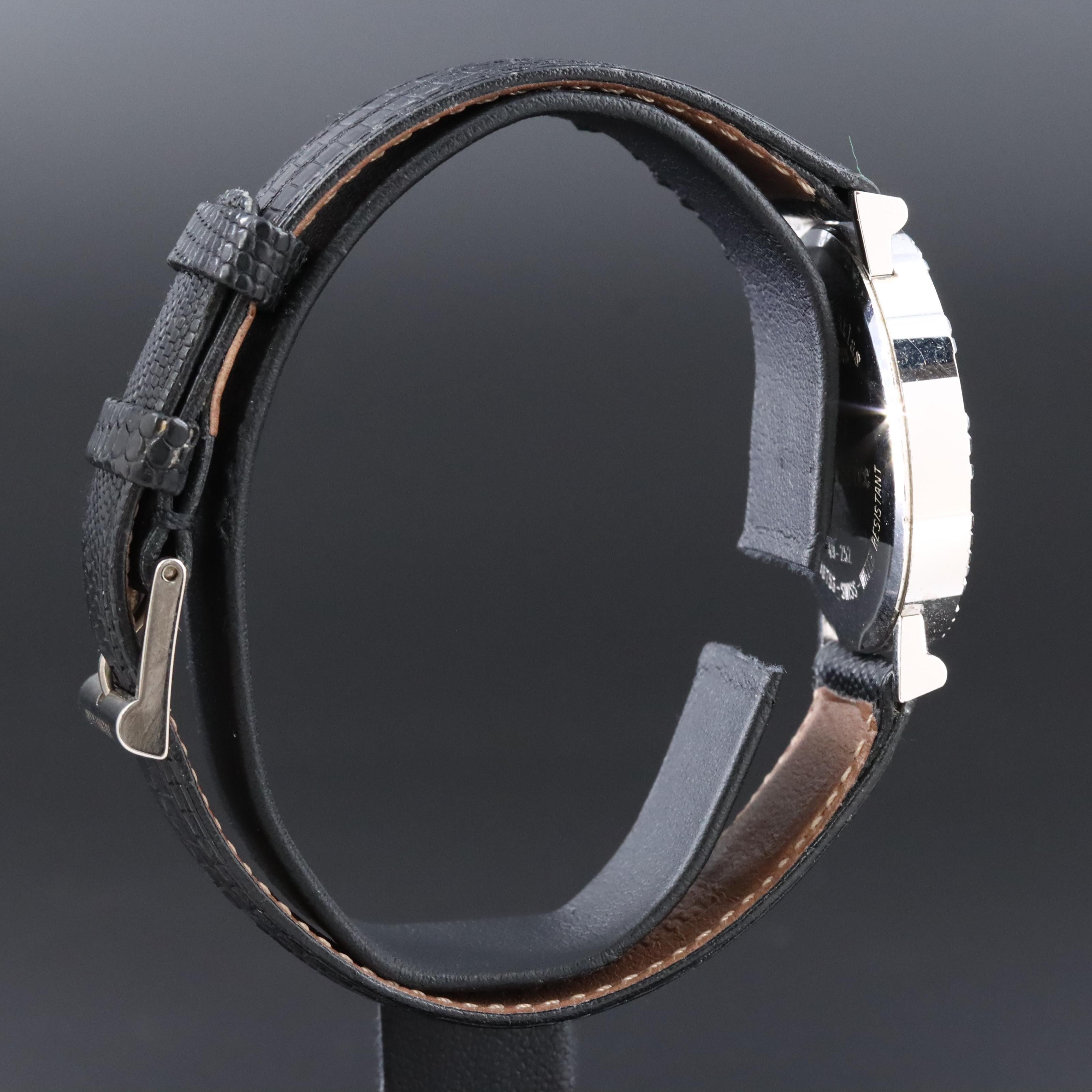 Tiffany & Co Atlas Sterling Silver 25 Year Service Award 31mm Quartz Watch M0640