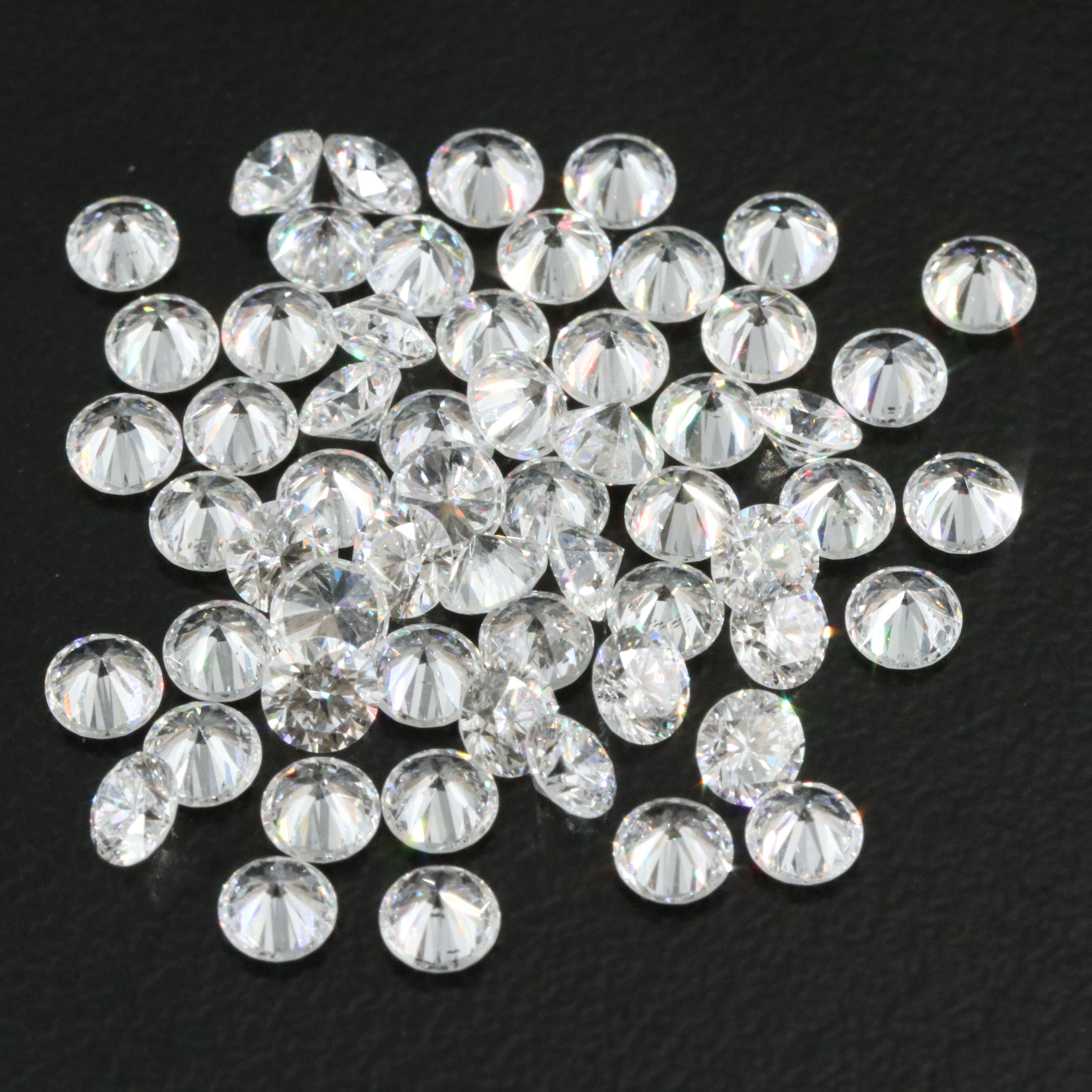 Loose 6.56 CTW Lab Grown Diamond Lot