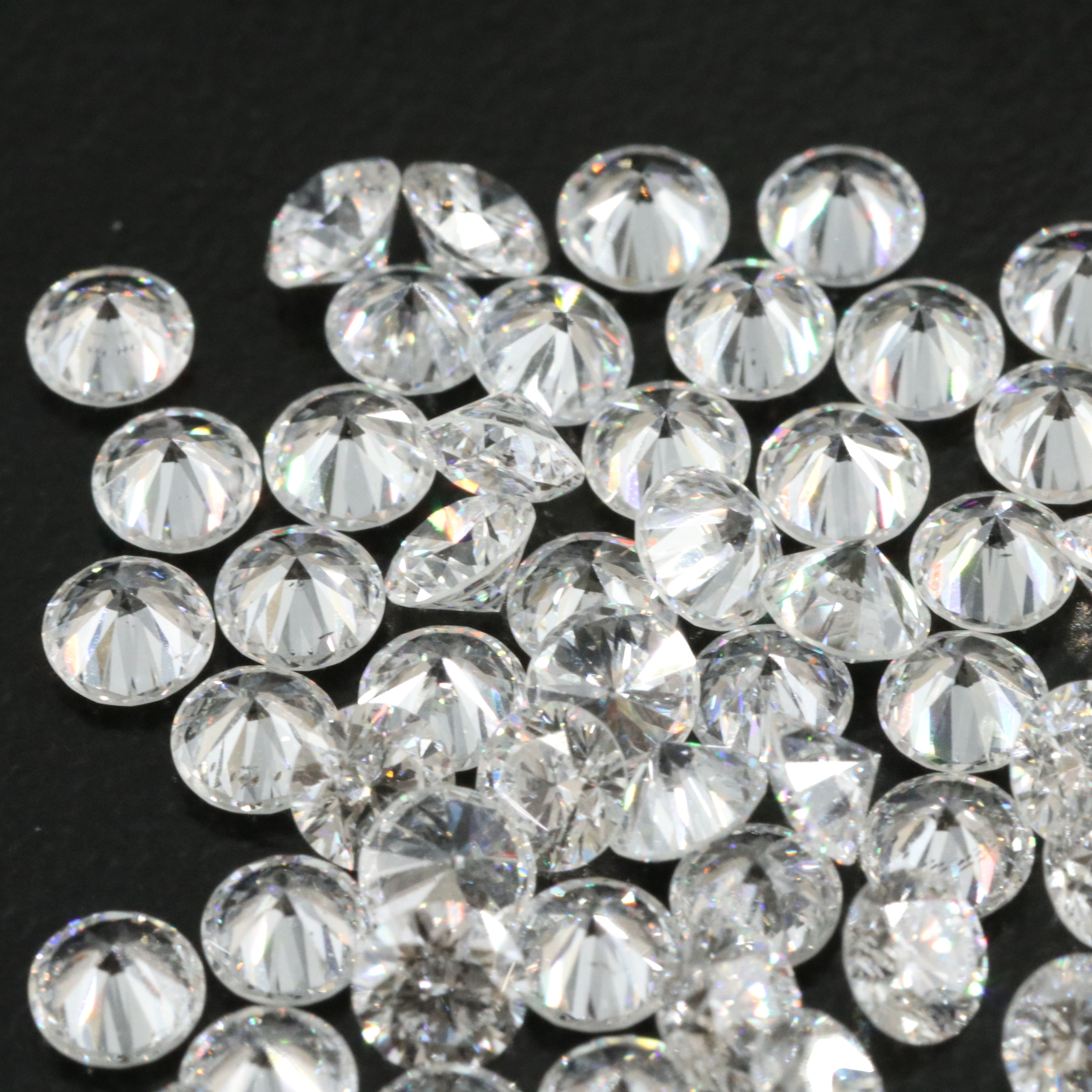 Loose 6.56 CTW Lab Grown Diamond Lot