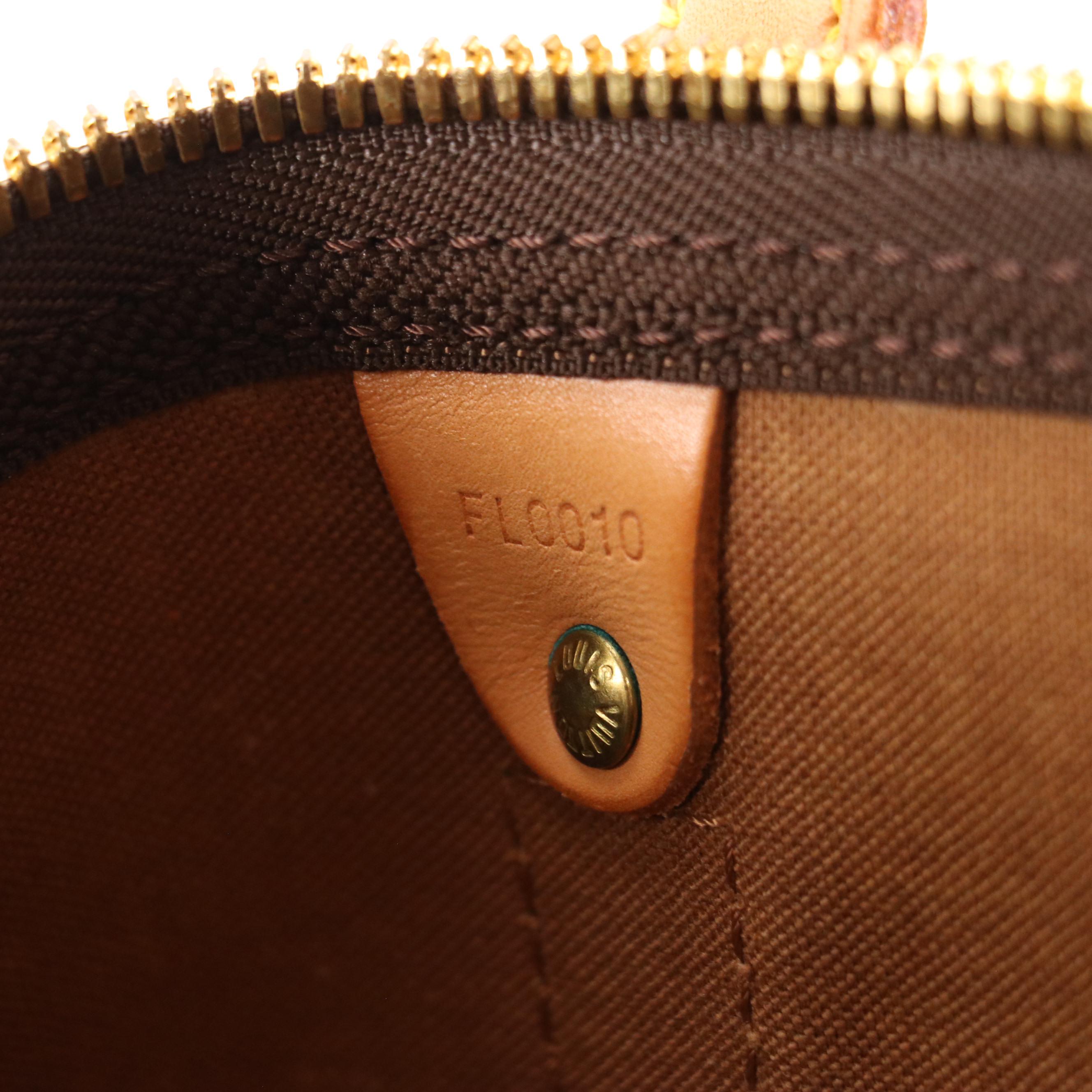 Louis Vuitton Keepall Bandoulière 55 in Monogram Canvas and Vachetta Leather